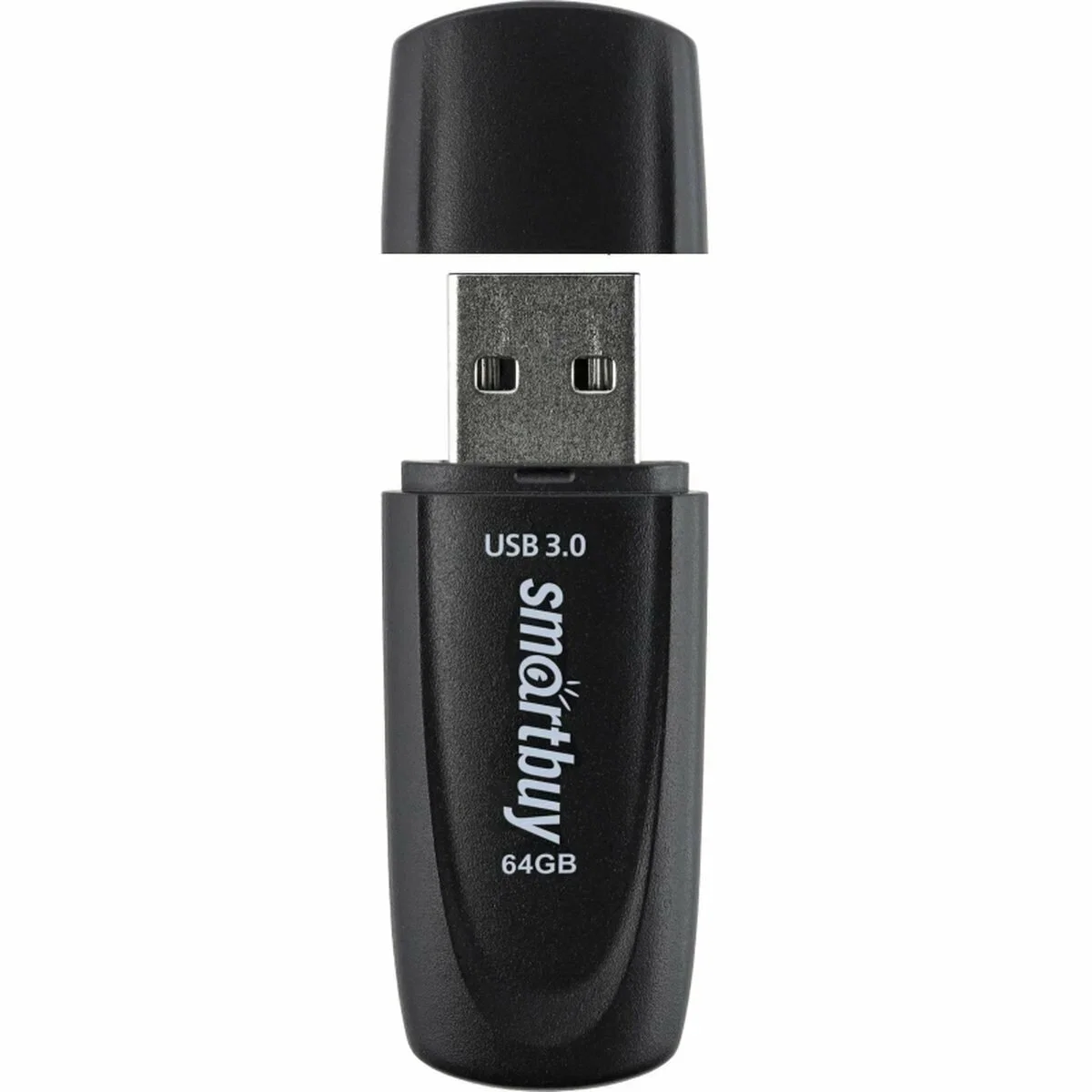 Флешка USB Smartbuy Scout Black (SB032GB3SCK), 32Gb, USB 3.0, R/W 100/40, черный