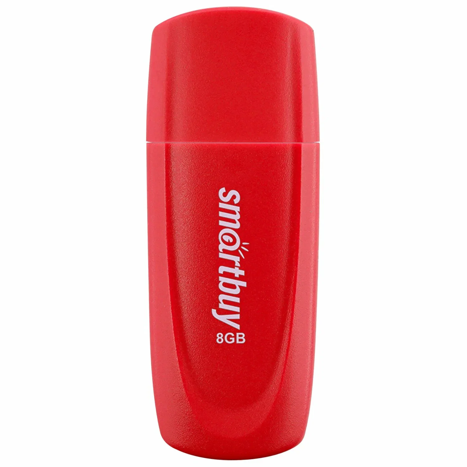 Флешка USB Smartbuy Scout Red (SB008 Gb2SCR), 8Gb, USB 2.0, R/W 15/8, красный