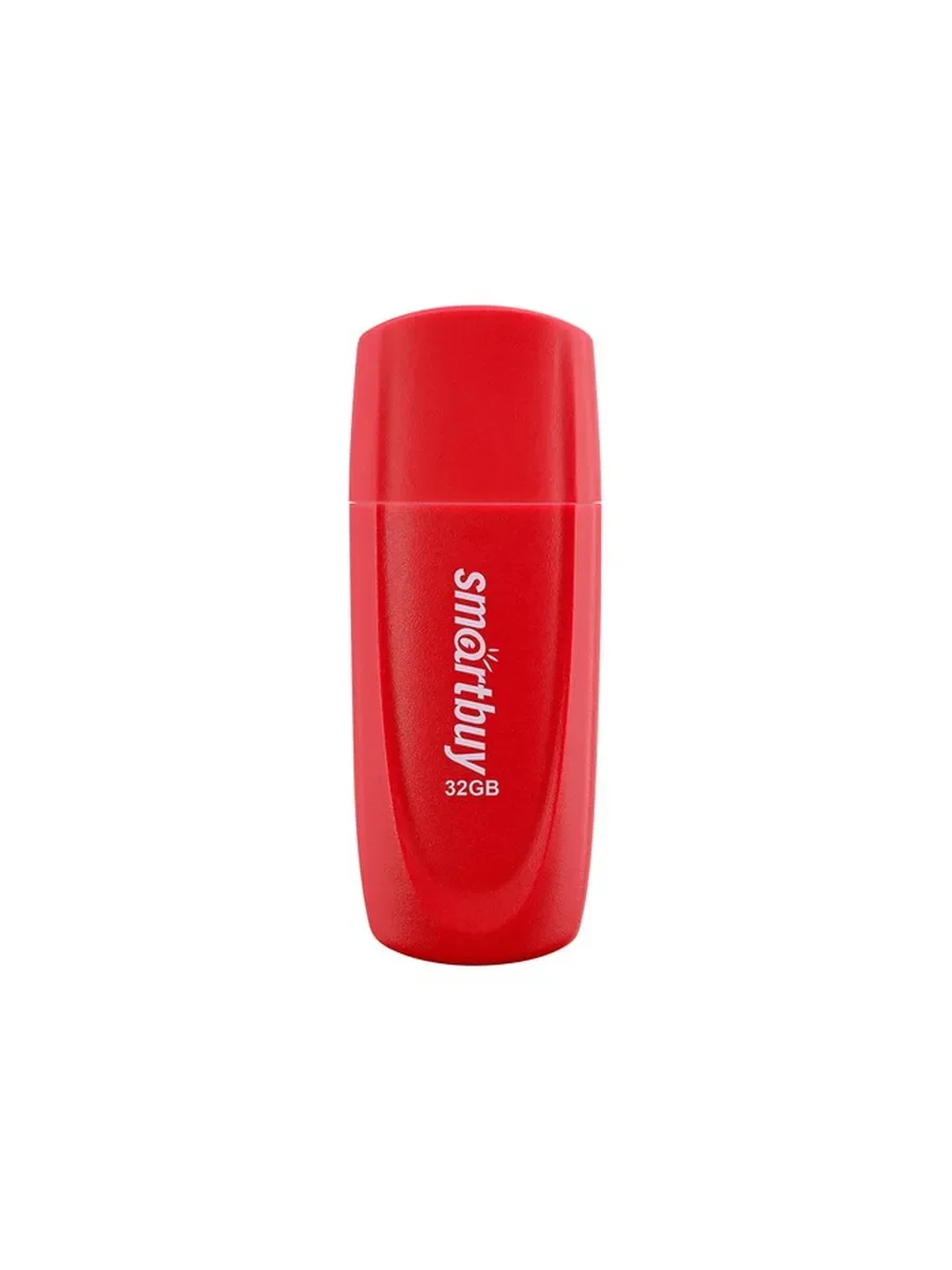 Флешка USB Smartbuy Scout Red (SB064 Gb2SCR), 64Gb, USB 2.0, красный
