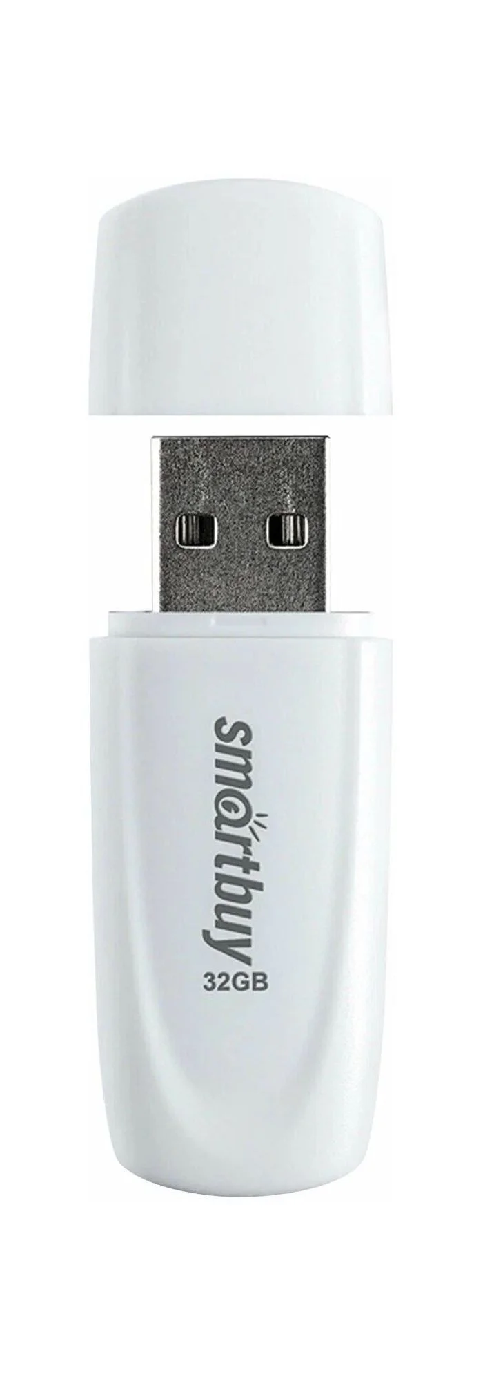 Флешка USB Smartbuy Scout white (SB032Gb3SCW), 32Gb, USB 3.0/3.1, R/W 110/40, белый