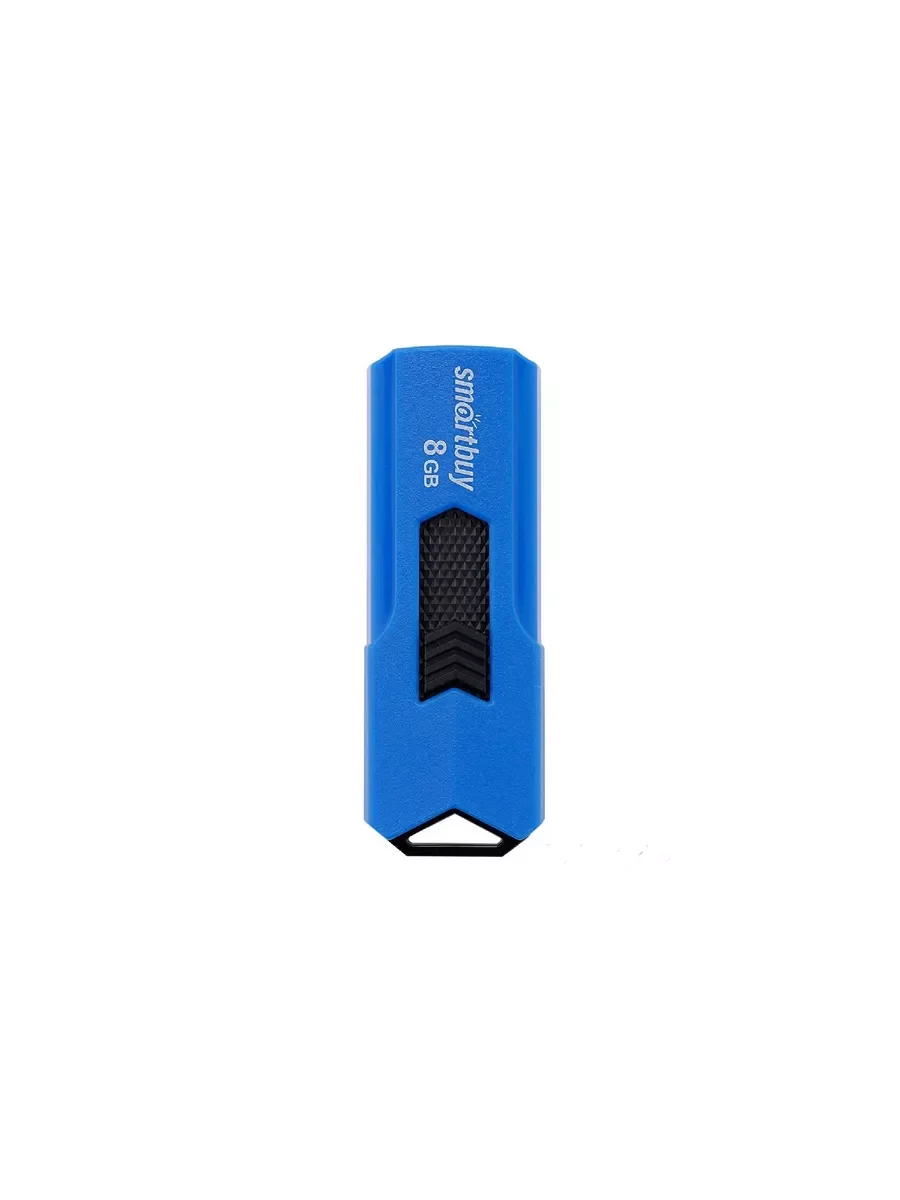 Флешка USB Smartbuy STREAM Blue (SB8GbST-B), 8Gb, USB 2.0, R/W 25/15, синий/черный