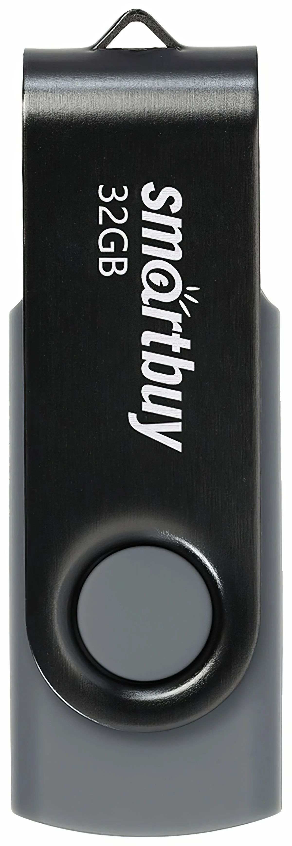 Флешка USB SmartBuy Twist black (SB008Gb2TWK), 8Gb, USB 2.0, R/W 15/5, черный