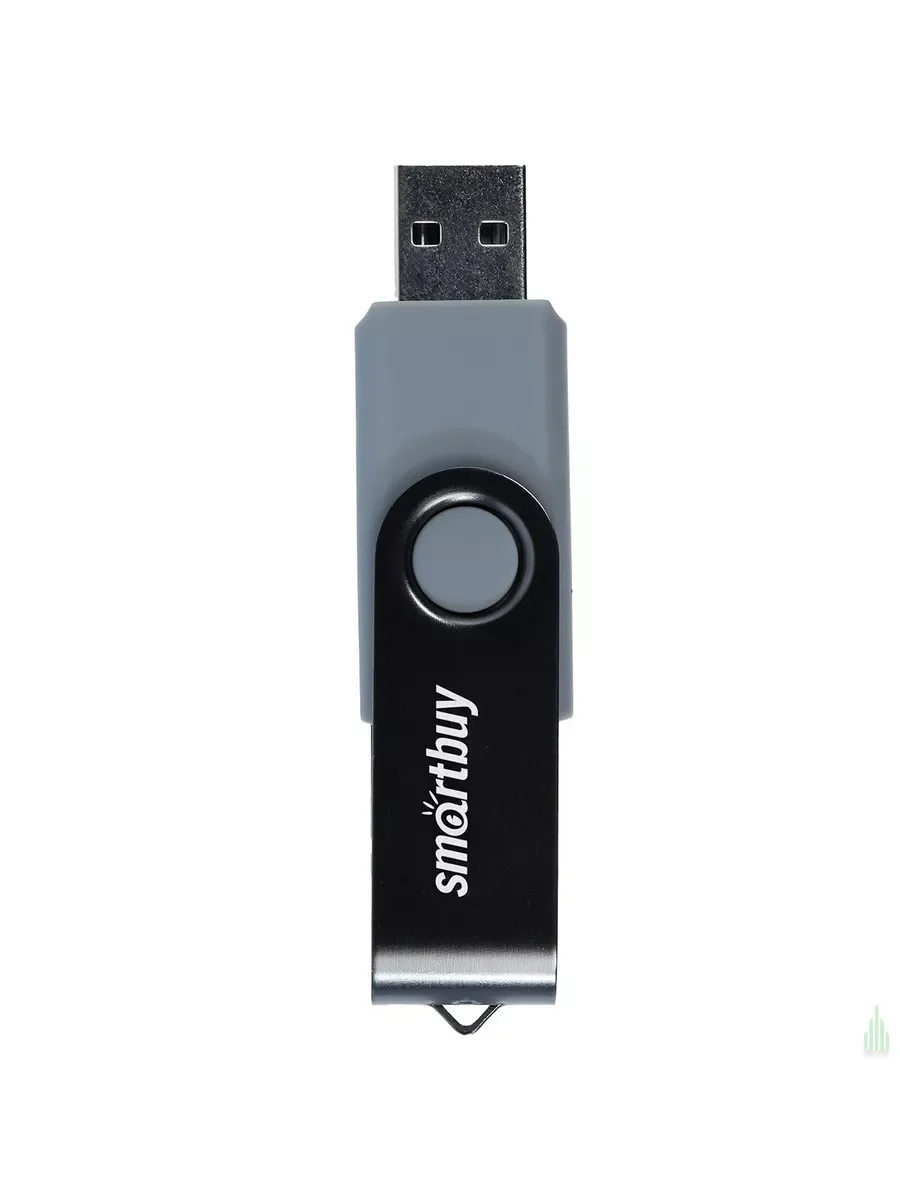 Флешка USB Smartbuy Twist Black (SB016Gb2TWK), 16Gb, USB 2.0, R/W 15/5, черный