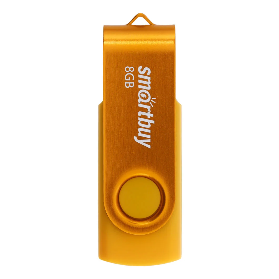 Флешка USB Smartbuy Twist Yellow (SB016 Gb2TWY), 16Gb, USB 2.0, R/W 15/7, желтый