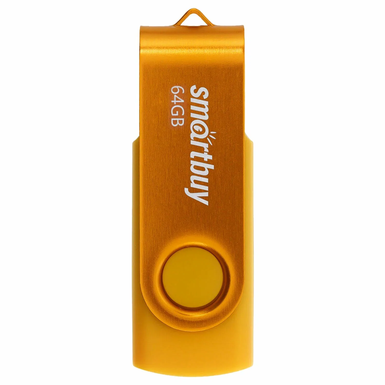Флешка USB Smartbuy Twist Yellow (SB064Gb2TWY), 64Gb, USB 2.0, R/W 20/10, желтый