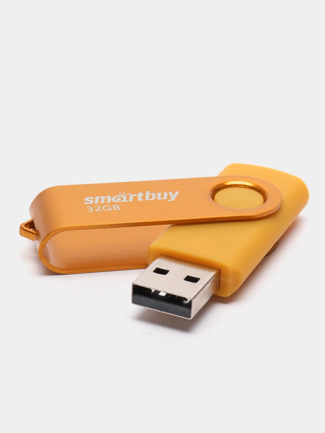 Флешка USB Smartbuy Twist Yellow (SB064Gb2TWY), 64Gb, USB 2.0, R/W 20/10, желтый