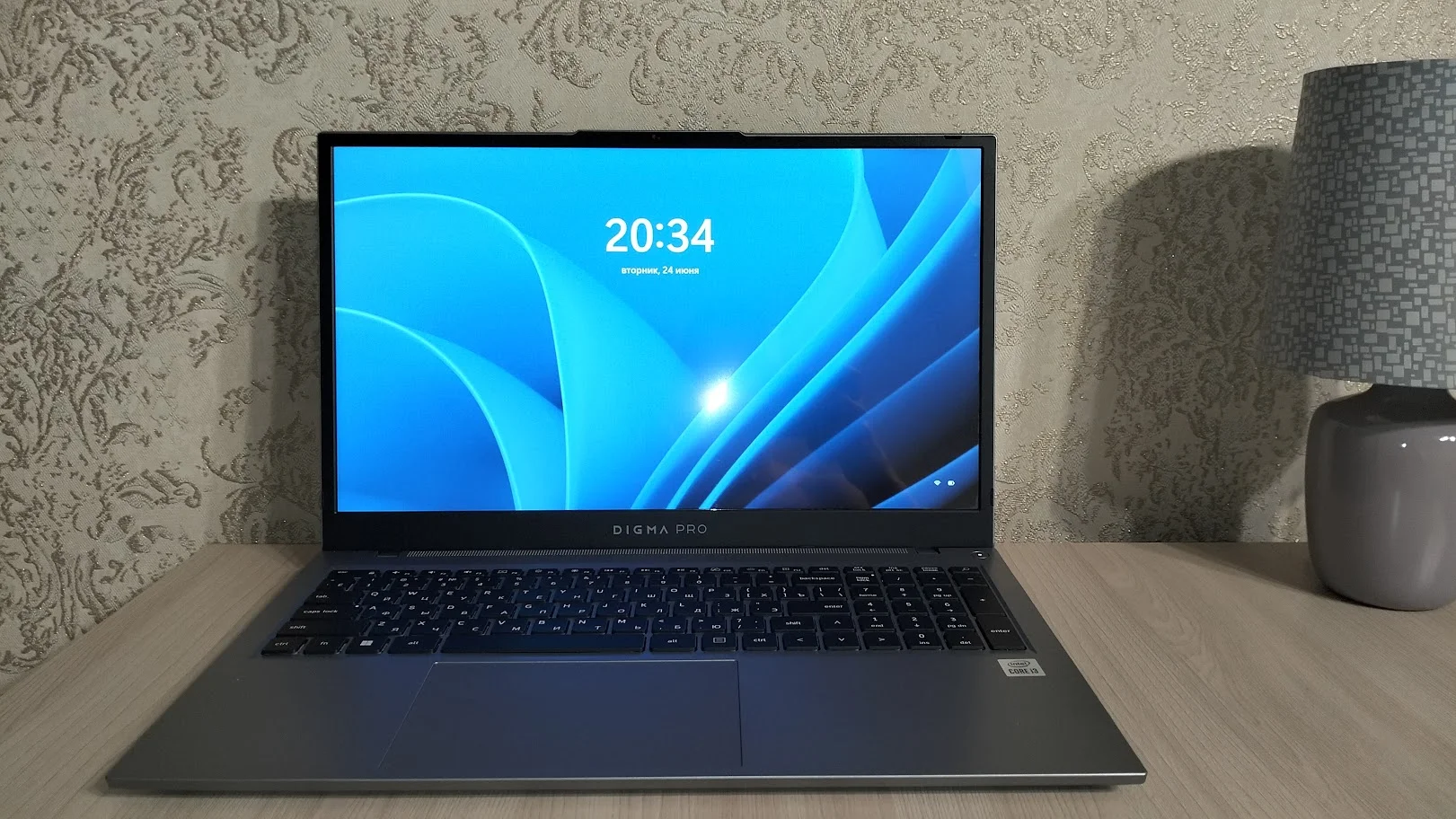 Ноутбук Digma Pro Fortis M Core i5 1235U 16Gb SSD512Gb Intel Iris Xe graphics 17.3" IPS FHD (1920x1080) Windows 11 Pro grey WiFi BT Cam 5500mAh (DN17P