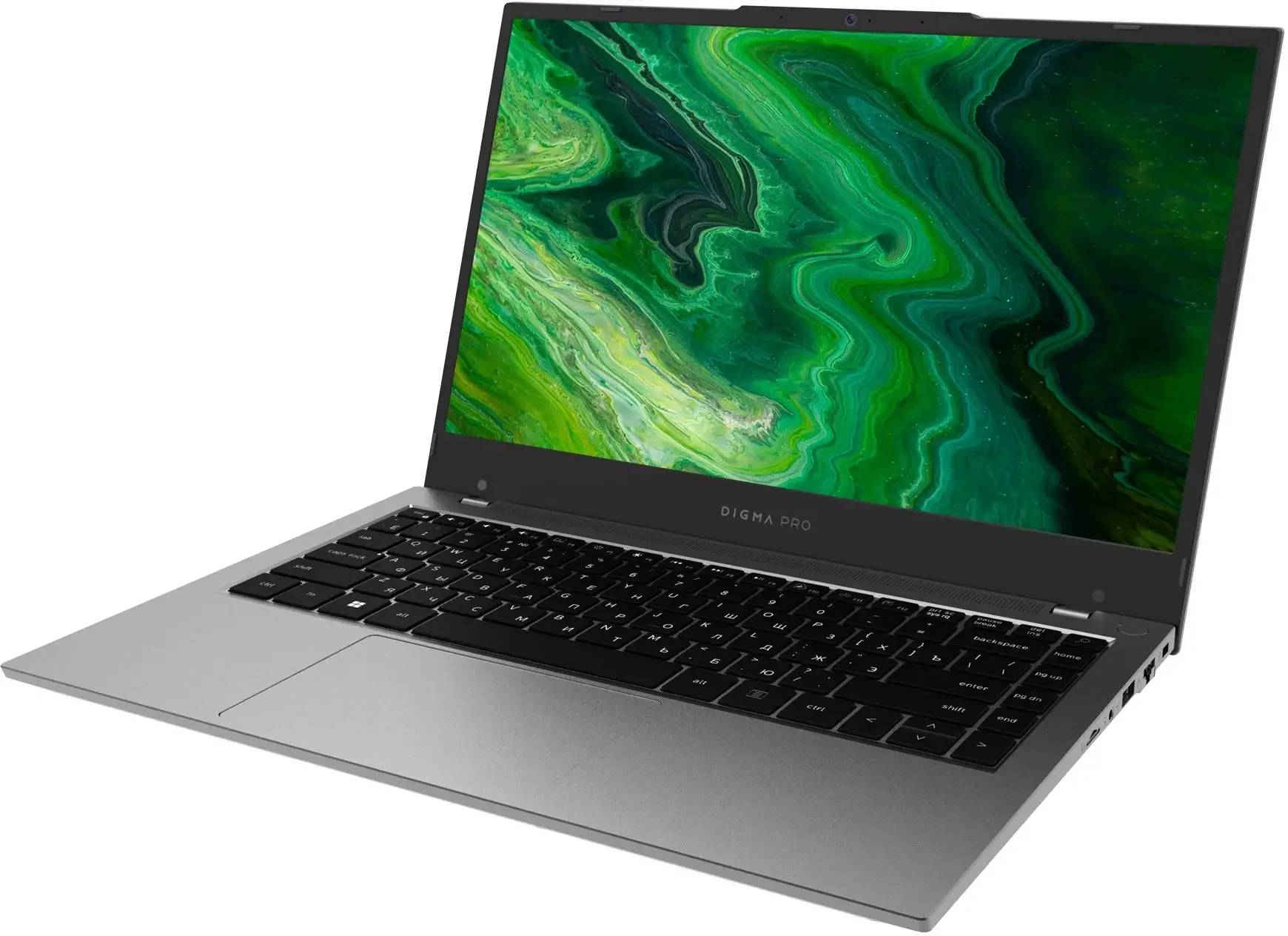 Ноутбук Digma Pro Fortis M Core i5 1334U 16Gb SSD512Gb Intel Iris Xe graphics 14.1" IPS FHD (1920x1080) Windows 11 Pro grey WiFi BT Cam 4000mAh (DN14P