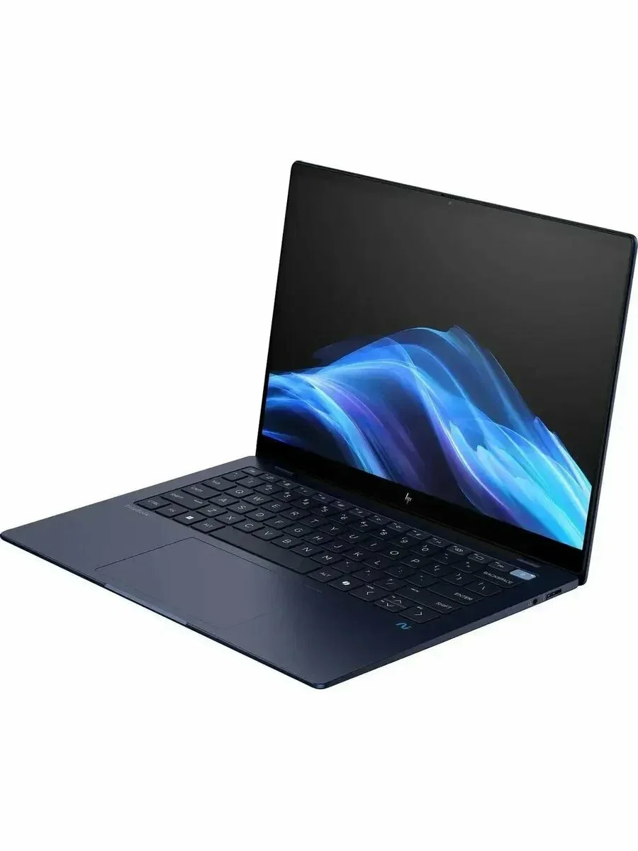Ноутбук HP EliteBook Ultra G1q8 Snapdragon X Plus X1P-42-100 16Gb SSD512Gb Qualcomm Adreno 14" IPS 2.2K (2240x1400) Windows 11 Pro 64 dk.blue WiFi BT
