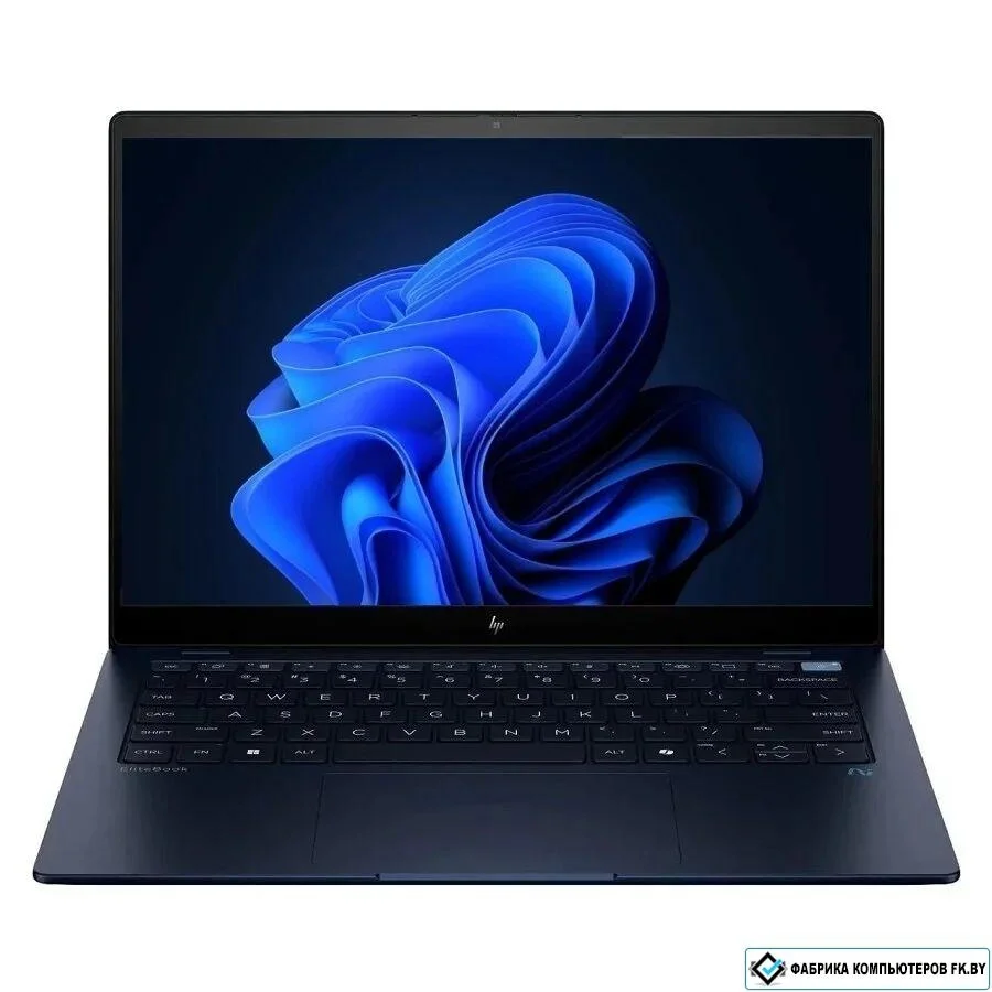Ноутбук HP EliteBook Ultra G1q8 Snapdragon X Plus X1P-42-100 16Gb SSD512Gb Qualcomm Adreno 14" IPS 2.2K (2240x1400) Windows 11 Pro 64 dk.blue WiFi BT