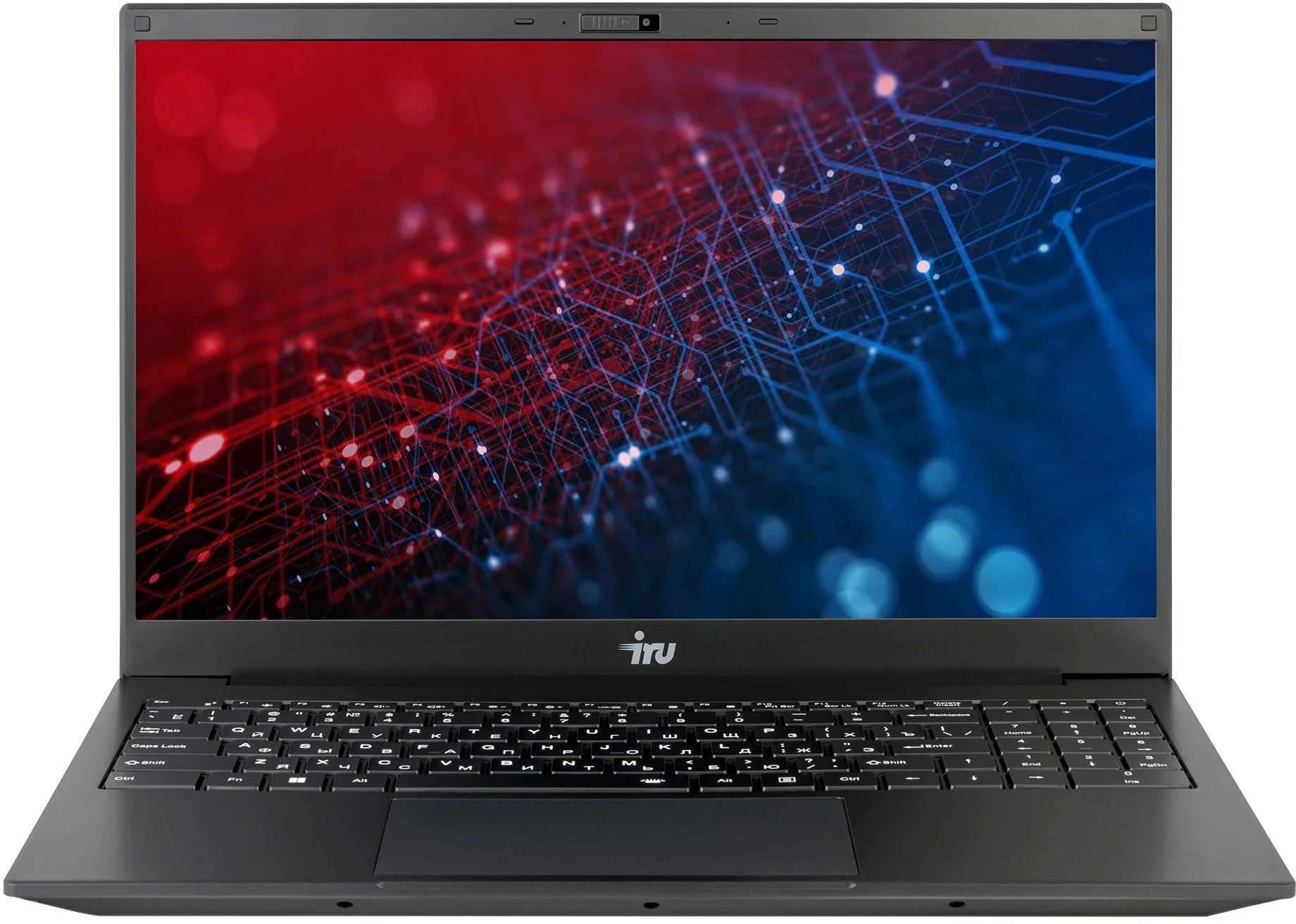 Ноутбук IRU Strato 15ALID5 Core i7 13620H 16Gb SSD512Gb Intel UHD Graphics 15.6" IPS FHD (1920x1080) Windows 11 Pro black WiFi BT Cam 6000mAh (2150076