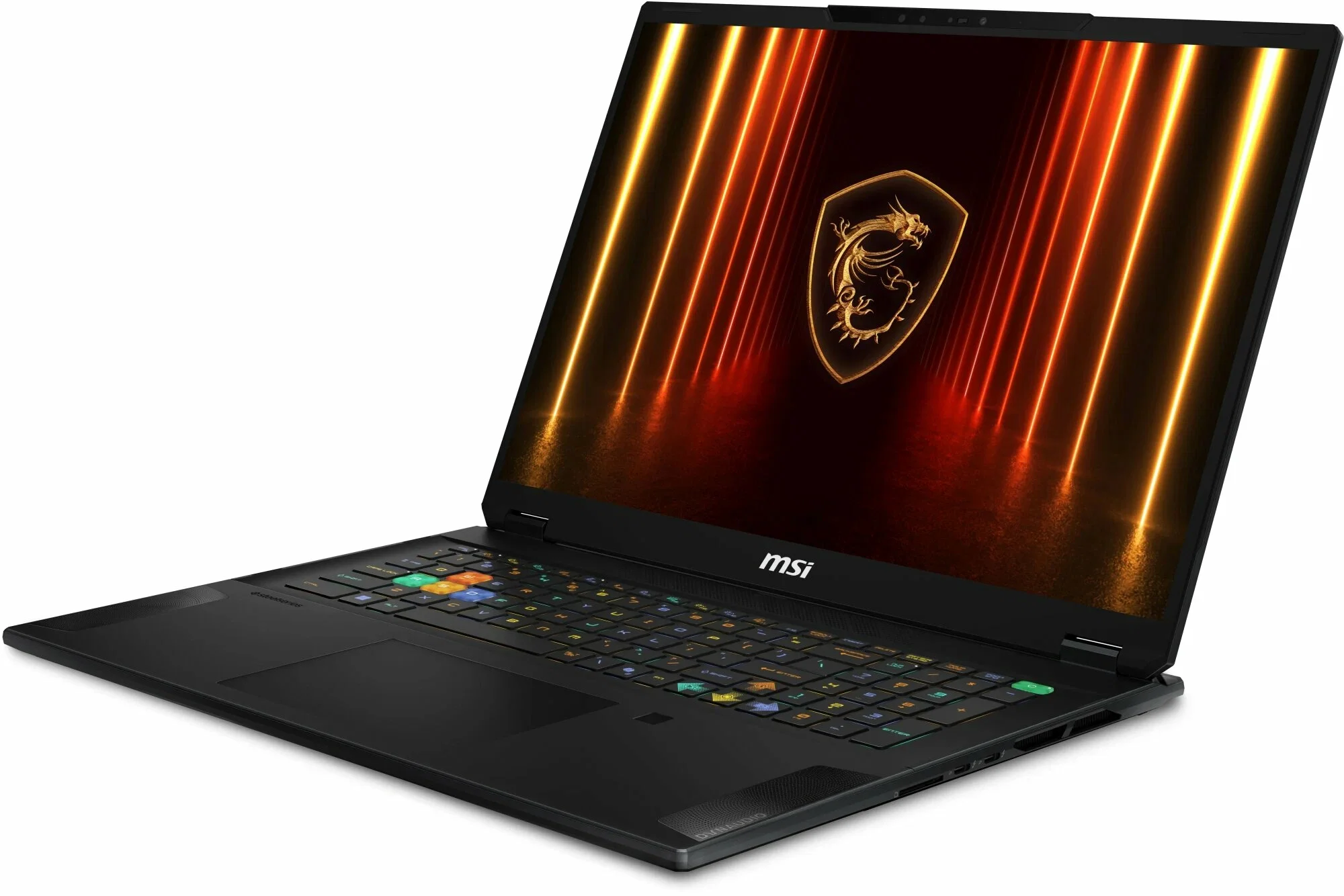 Ноутбук MSI Stealth 16 AI A2HWGG-085XRU Core Ultra 7 255H 32Gb SSD1Tb NVIDIA GeForce RTX 5070 8Gb 16" OLED QHD+ (2560x1600) FreeDOS black WiFi BT Cam