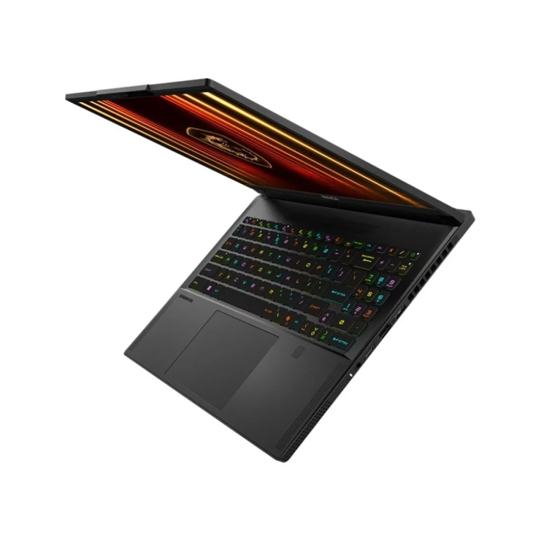 Ноутбук MSI Stealth 16 AI A2HWGG-085XRU Core Ultra 7 255H 32Gb SSD1Tb NVIDIA GeForce RTX 5070 8Gb 16" OLED QHD+ (2560x1600) FreeDOS black WiFi BT Cam