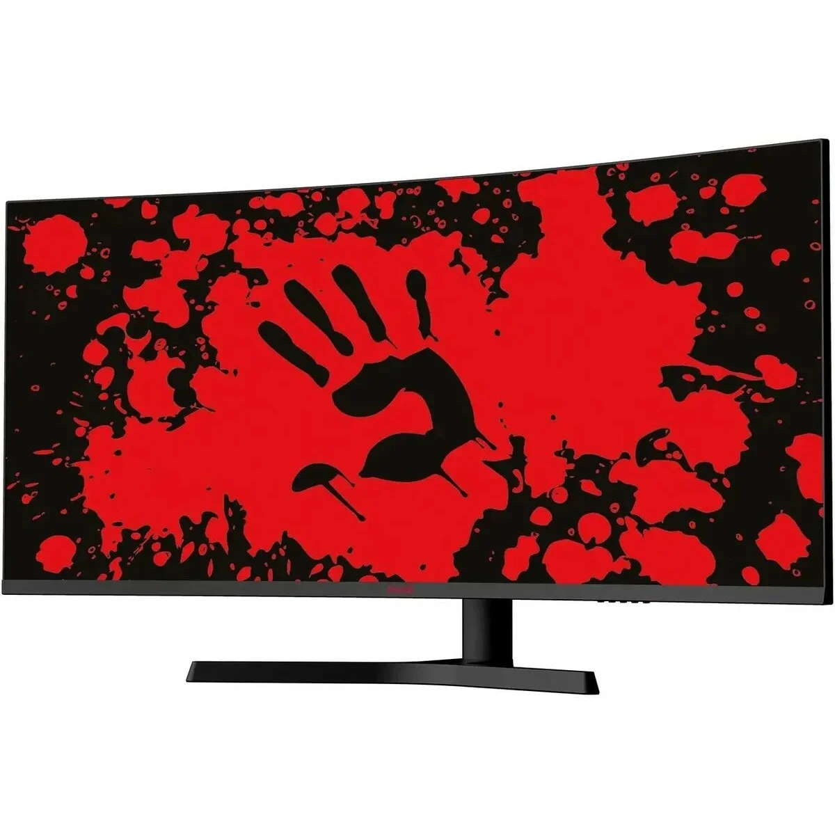 Монитор Bloody 34" MN340W черный VA LED 1ms 21:9 HDMI M/M матовая HAS Piv 300cd 178гр/178гр 3440x1440 180Hz FreeSync DP UW USB 5.7кг