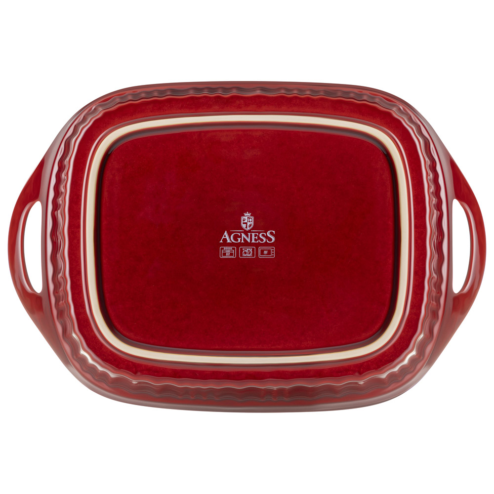 ФОРМА ДЛЯ ЗАПЕКАНИЯ С КРЫШКОЙ REACTIVE RED 33*23*9,5/13 СМ 2000 МЛ