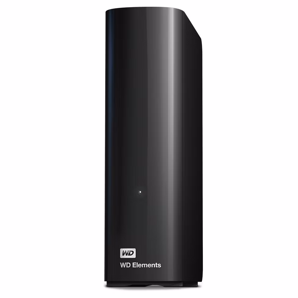 Внешний жесткий диск 16TB Western Digital WDBWLG0120HBK-EESN Elements Desktop, 3.5", USB 3.0, Черный
