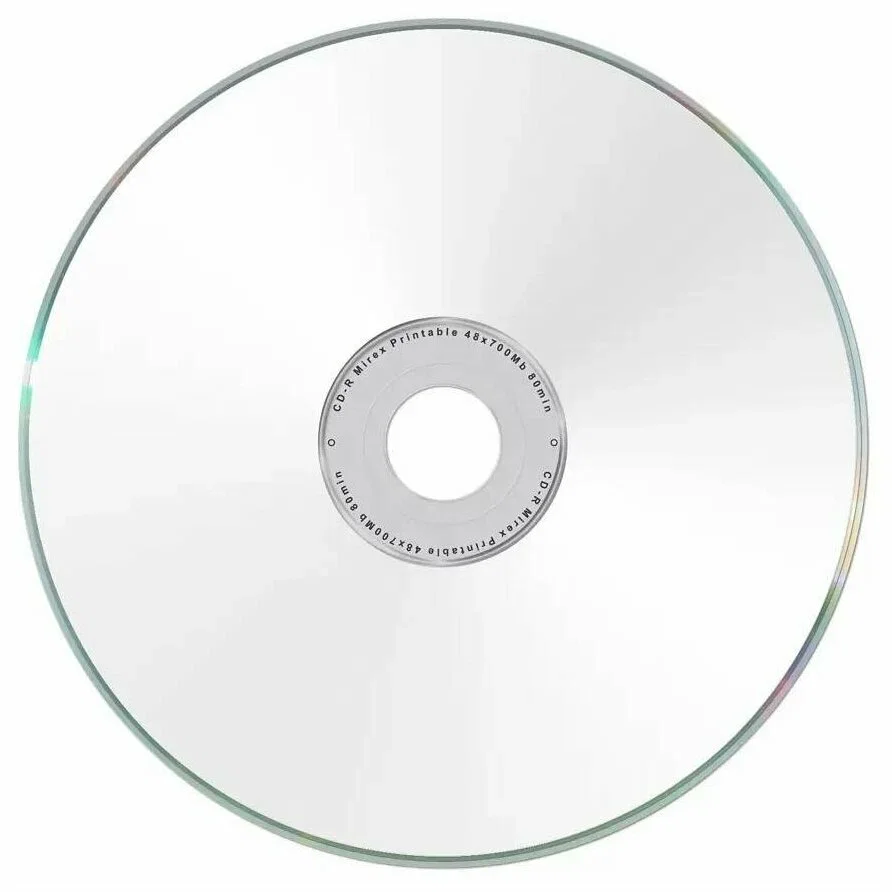 Диск CD-R Mirex 700 Mb, 48х, Shrink (100), Ink Printable (100/500)