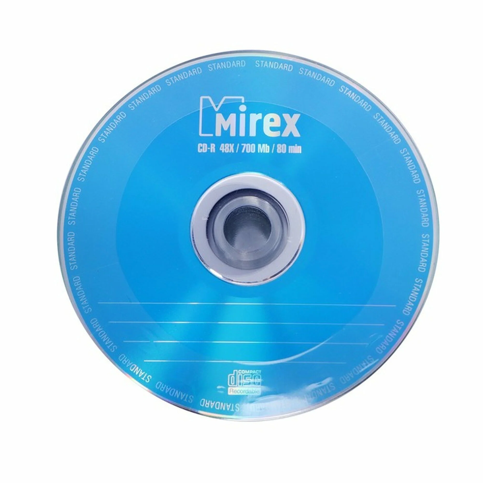 Диск CD-R Mirex 700 Mb, 48х, Standart, Shrink (50), (50/500)