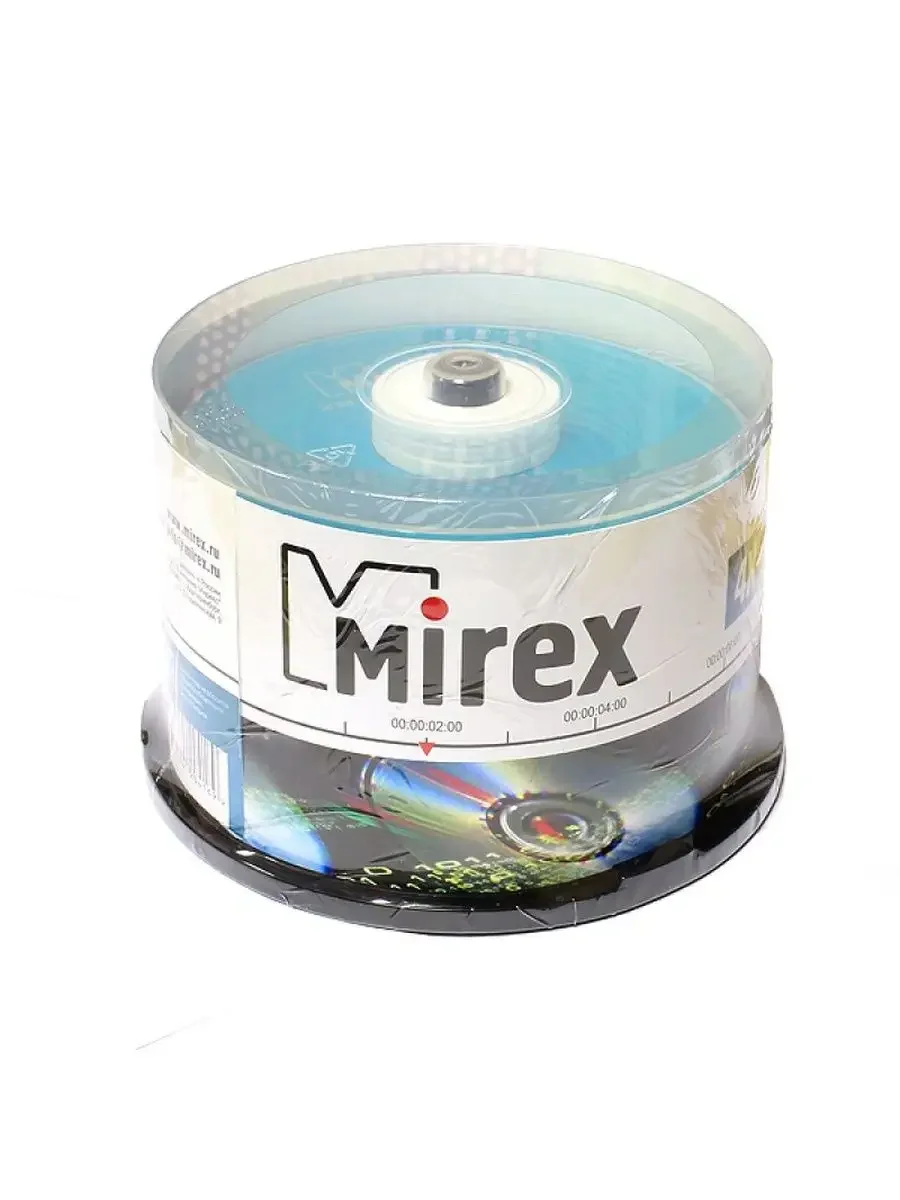 Диск CD-RW Mirex 700 Mb, 12х, Cake Box (50), (50/300)