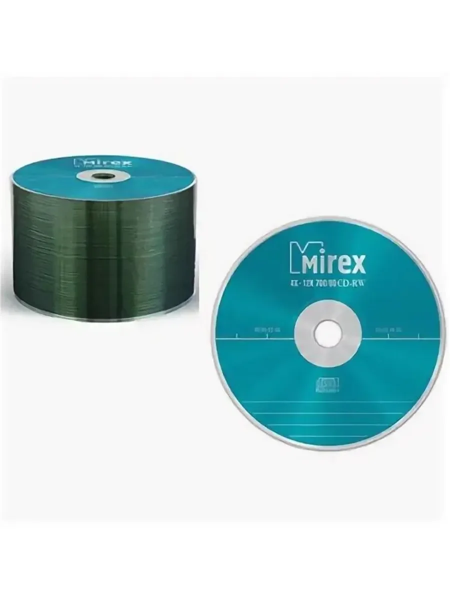Диск CD-RW Mirex 700 Mb, 12х, Shrink (50), (50/500)