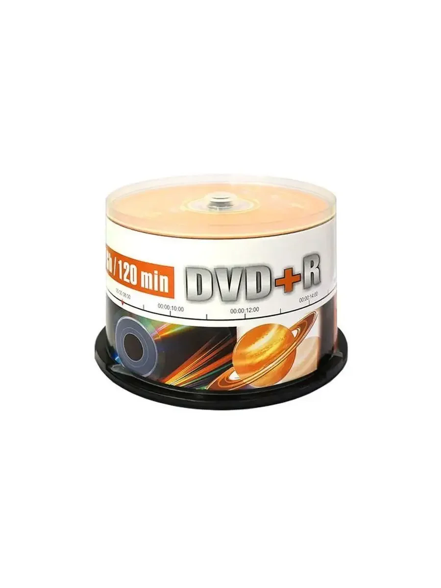 Диск DVD+R Mirex 4.7 Gb, 16x, Cake Box (50), (50/300)