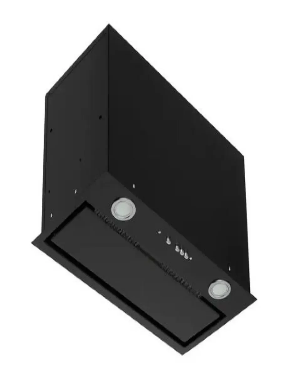 Вытяжка Elikor Cube 60П-1000, черный/черный