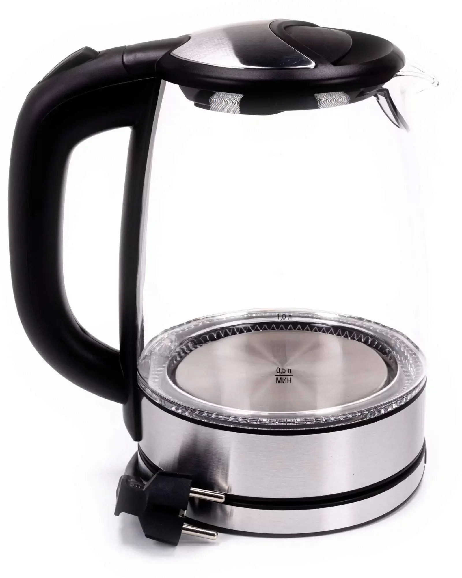 Чайник электрический Delta LUX DL-1204В черный