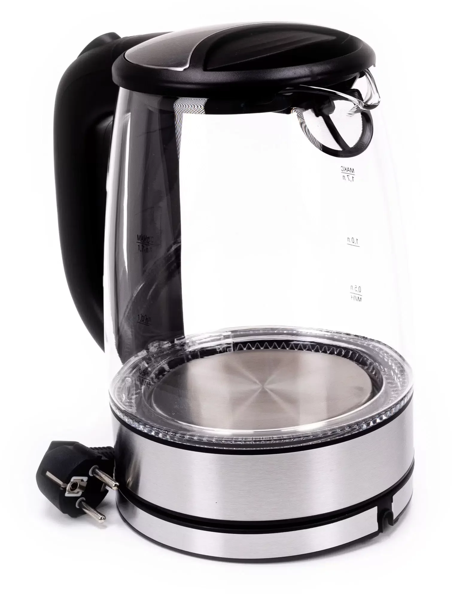 Чайник электрический Delta LUX DL-1204В черный