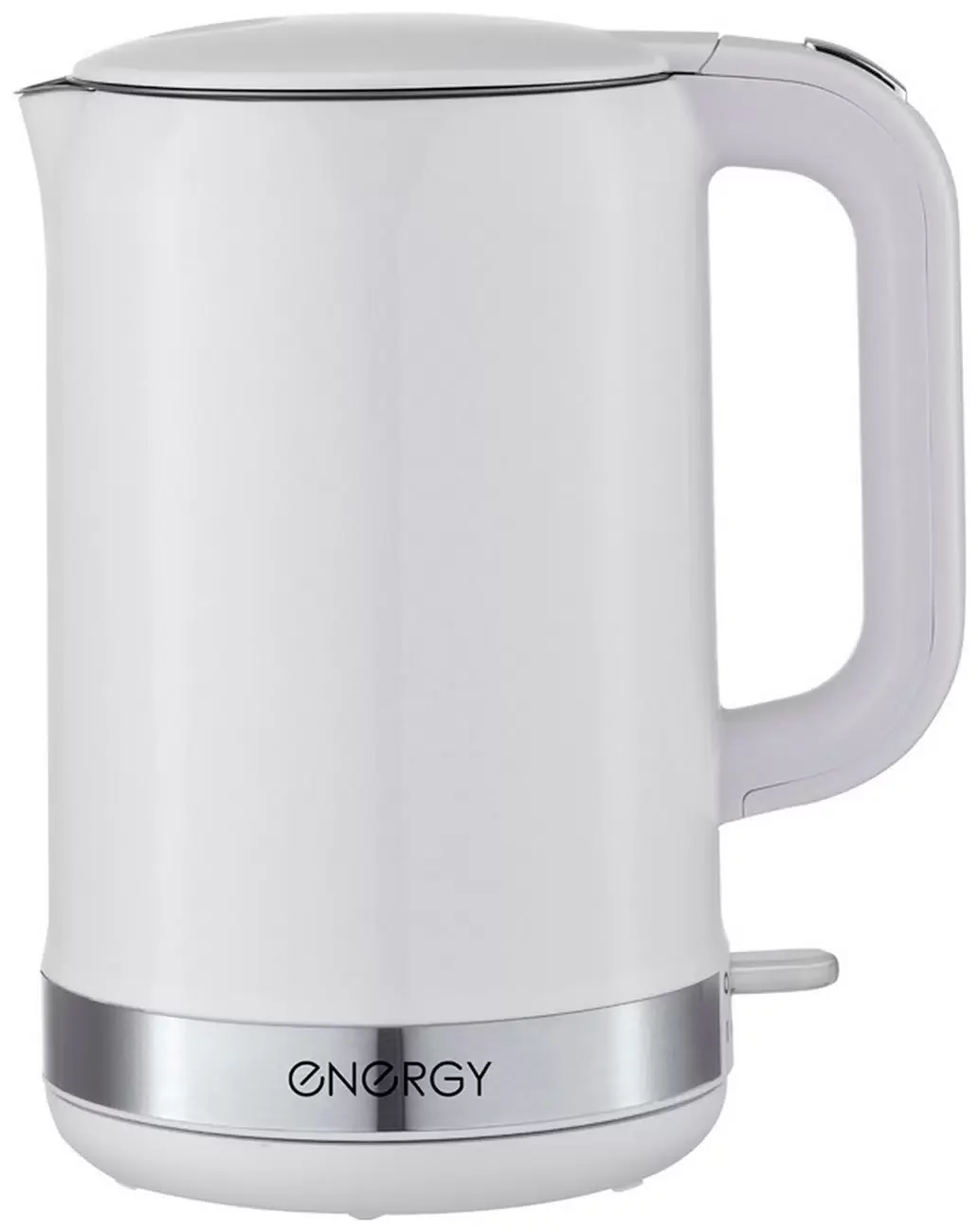 Чайник электрический Energy E-218 белый, диск 1.7 л