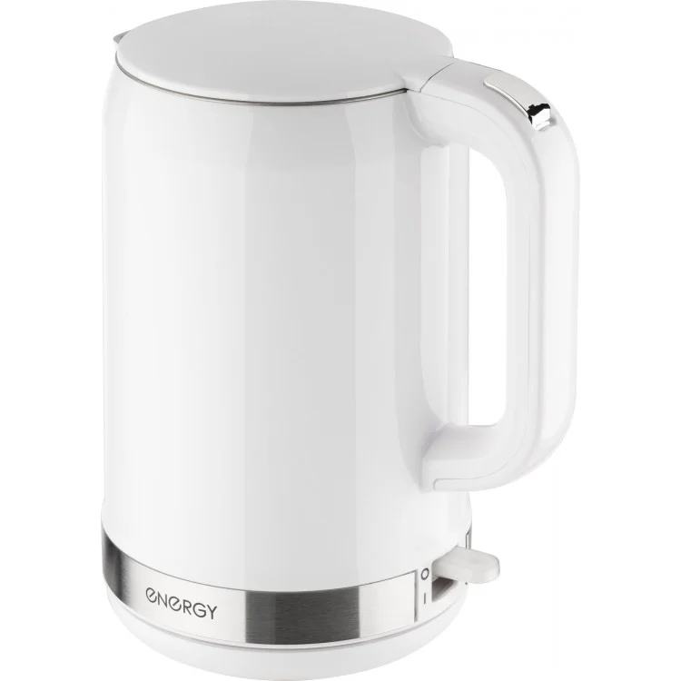 Чайник электрический Energy E-218 белый, диск 1.7 л