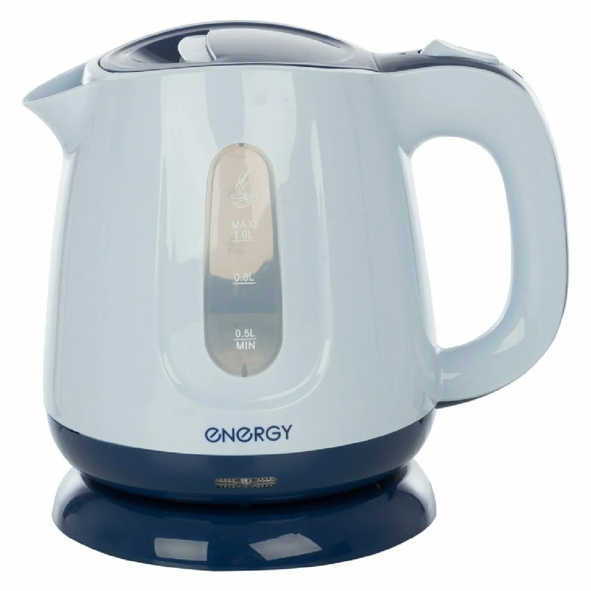 Чайник электрический Energy E-234 1 л, диск синий