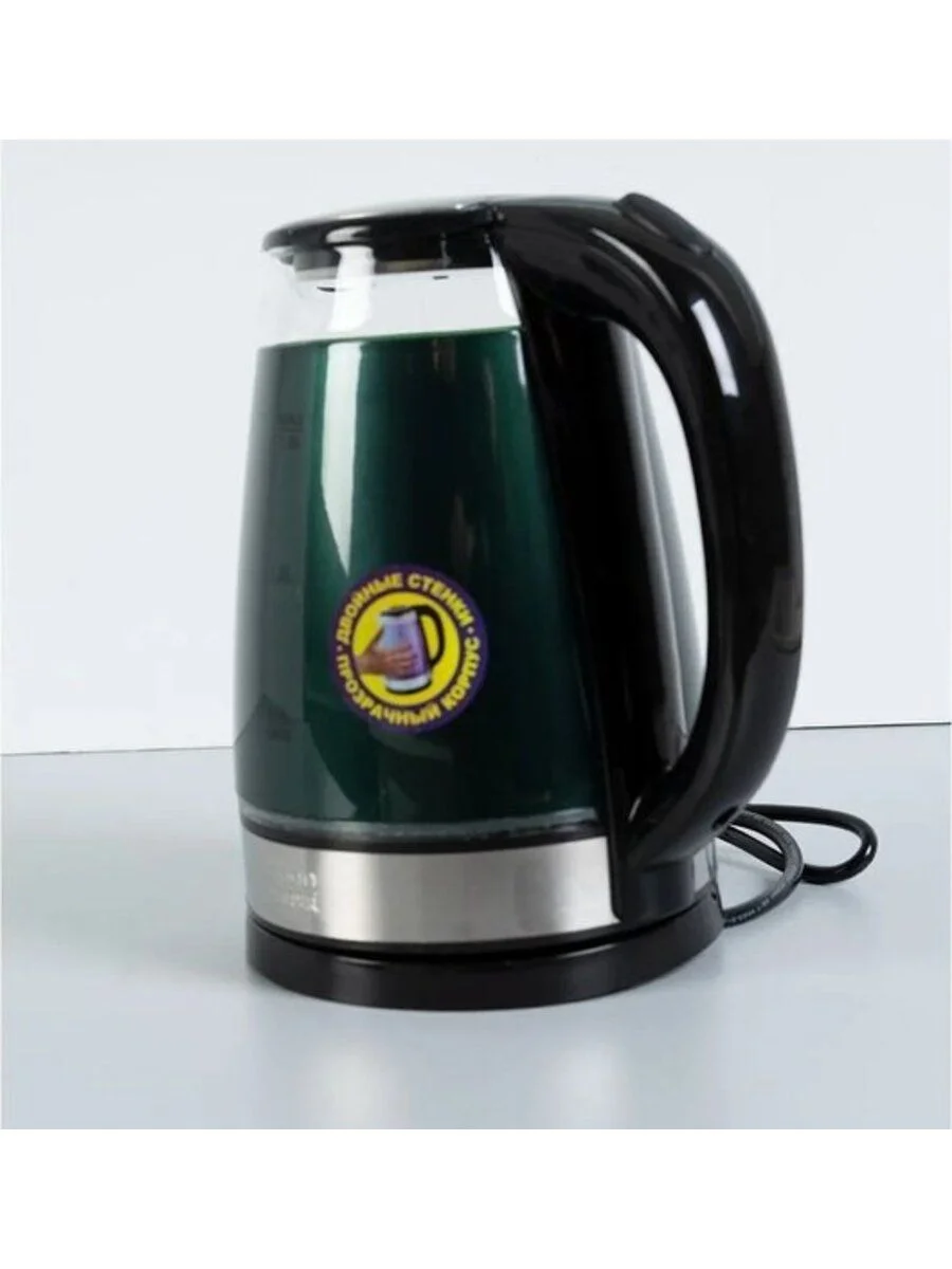 Чайник электрический Goodhelper KPG-1811 зеленый