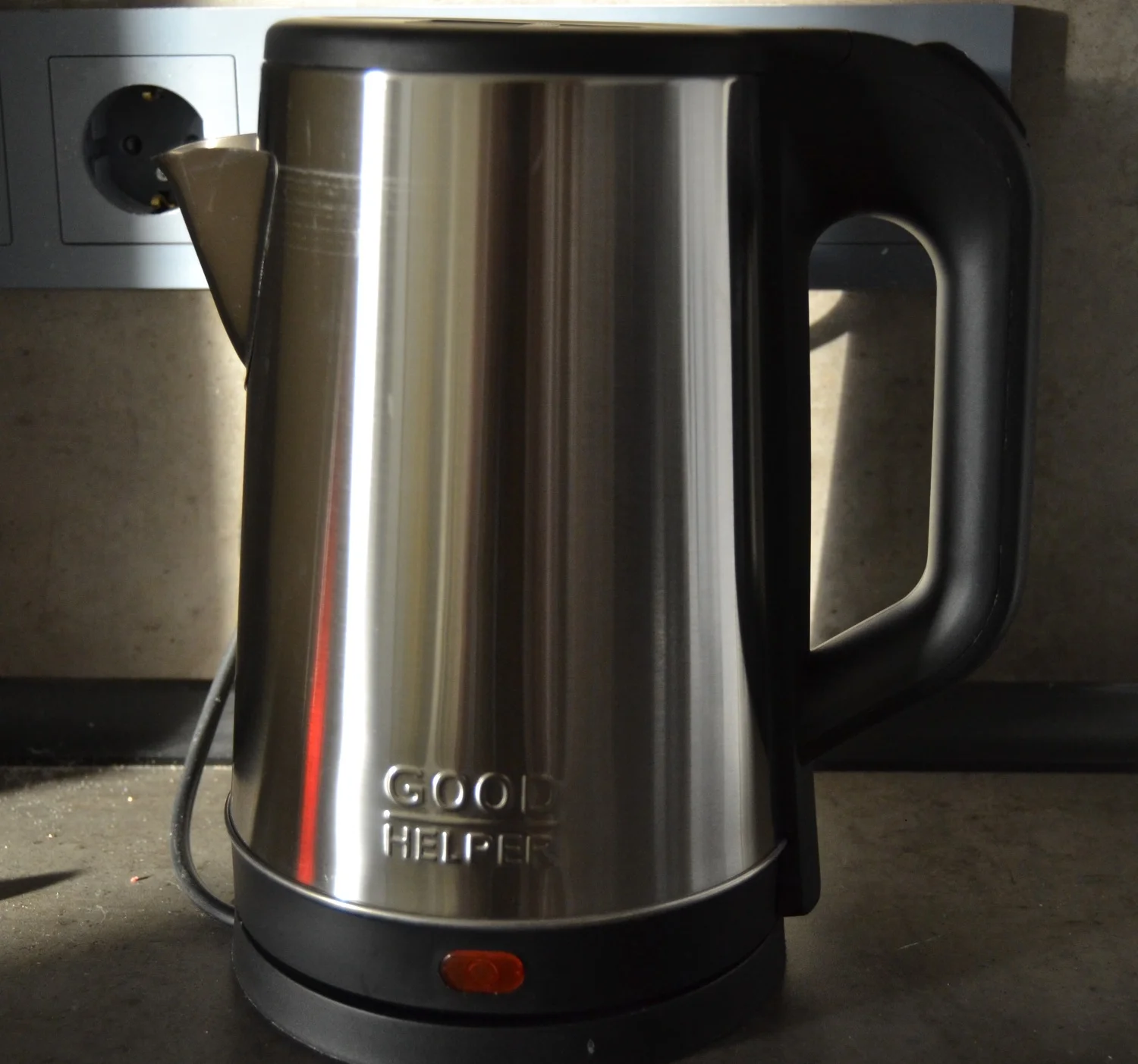 Чайник электрический Goodhelper KS-18B08 1.8 л, нержавейка, 1500 Вт