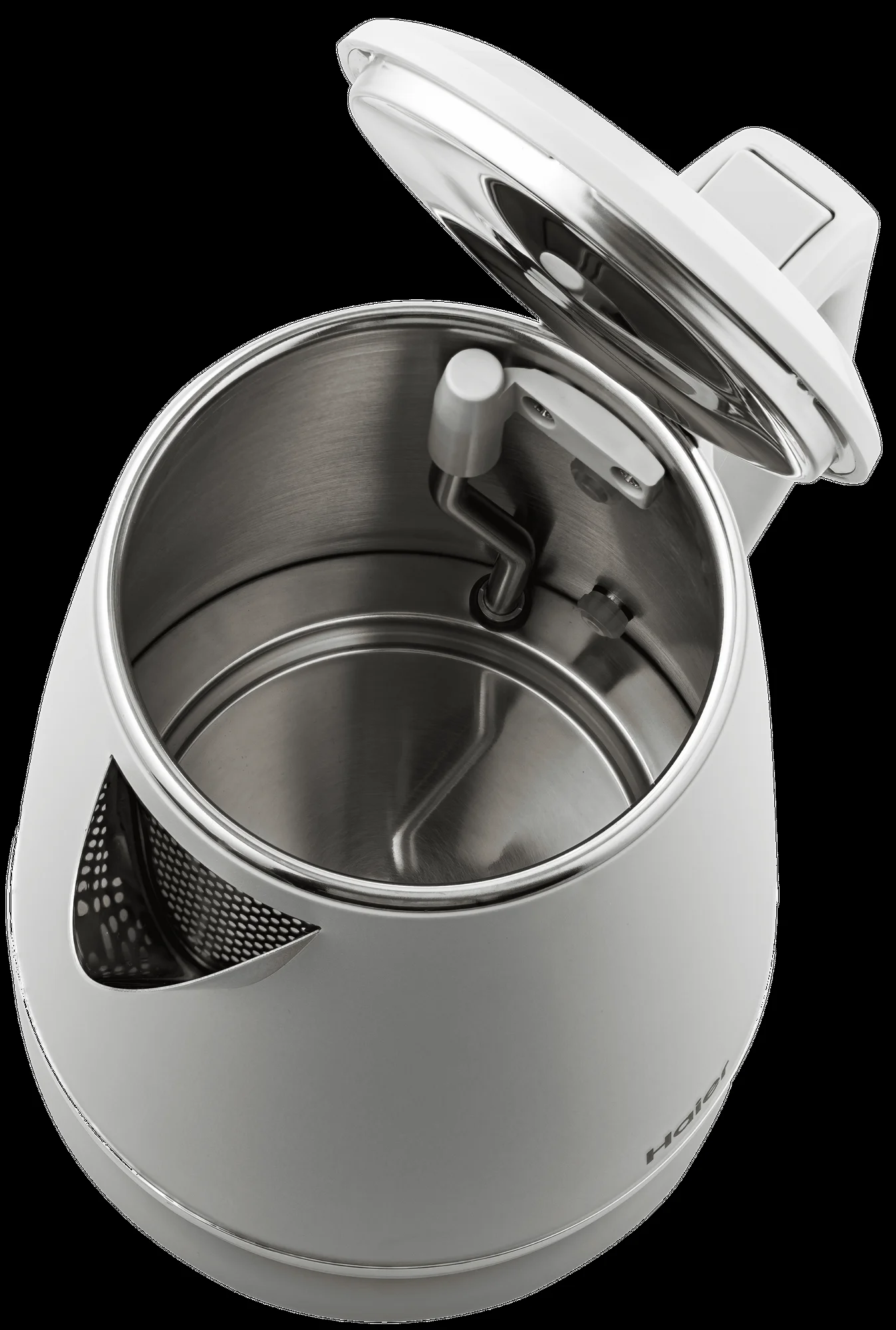 Чайник электрический Haier HK-502 1.5л. 3000Вт серый корпус: нерж.сталь/пластик (TD0029960RU)