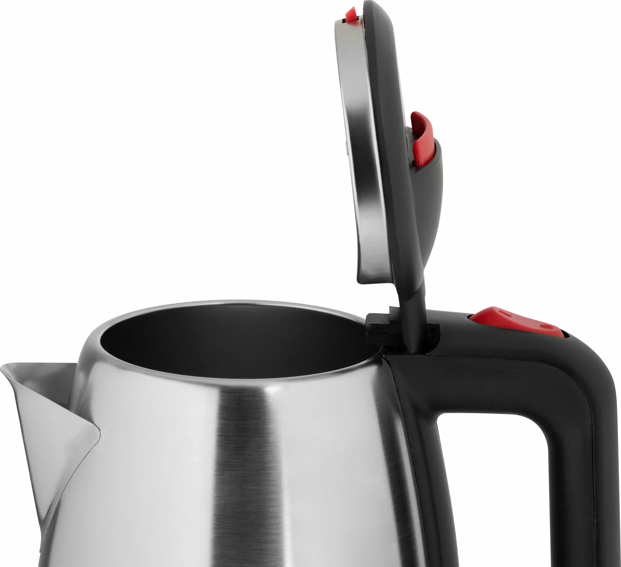 Чайник электрический Homestar HS-1003 1.8л нержавейка, черный