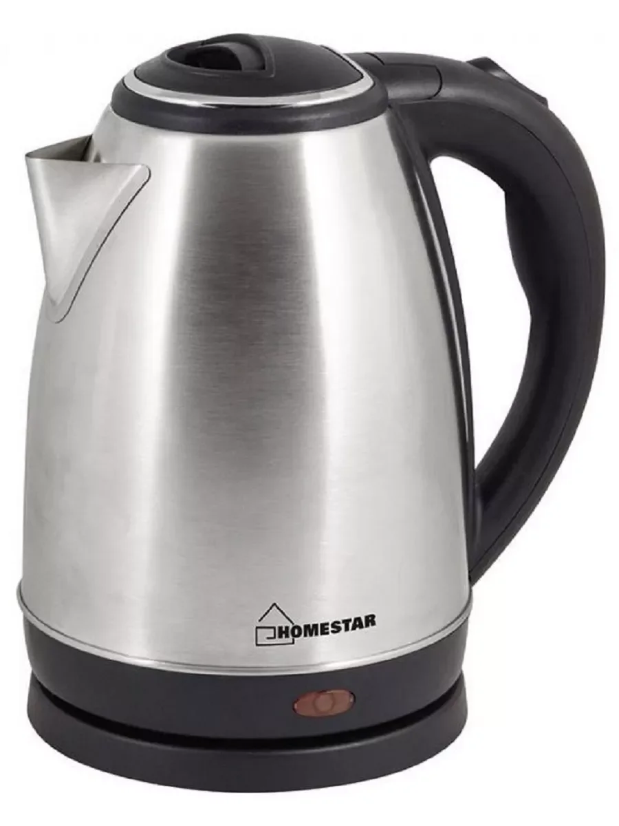 Чайник электрический Homestar HS-1010 1.8л, стальной,1500 Вт, (003013)