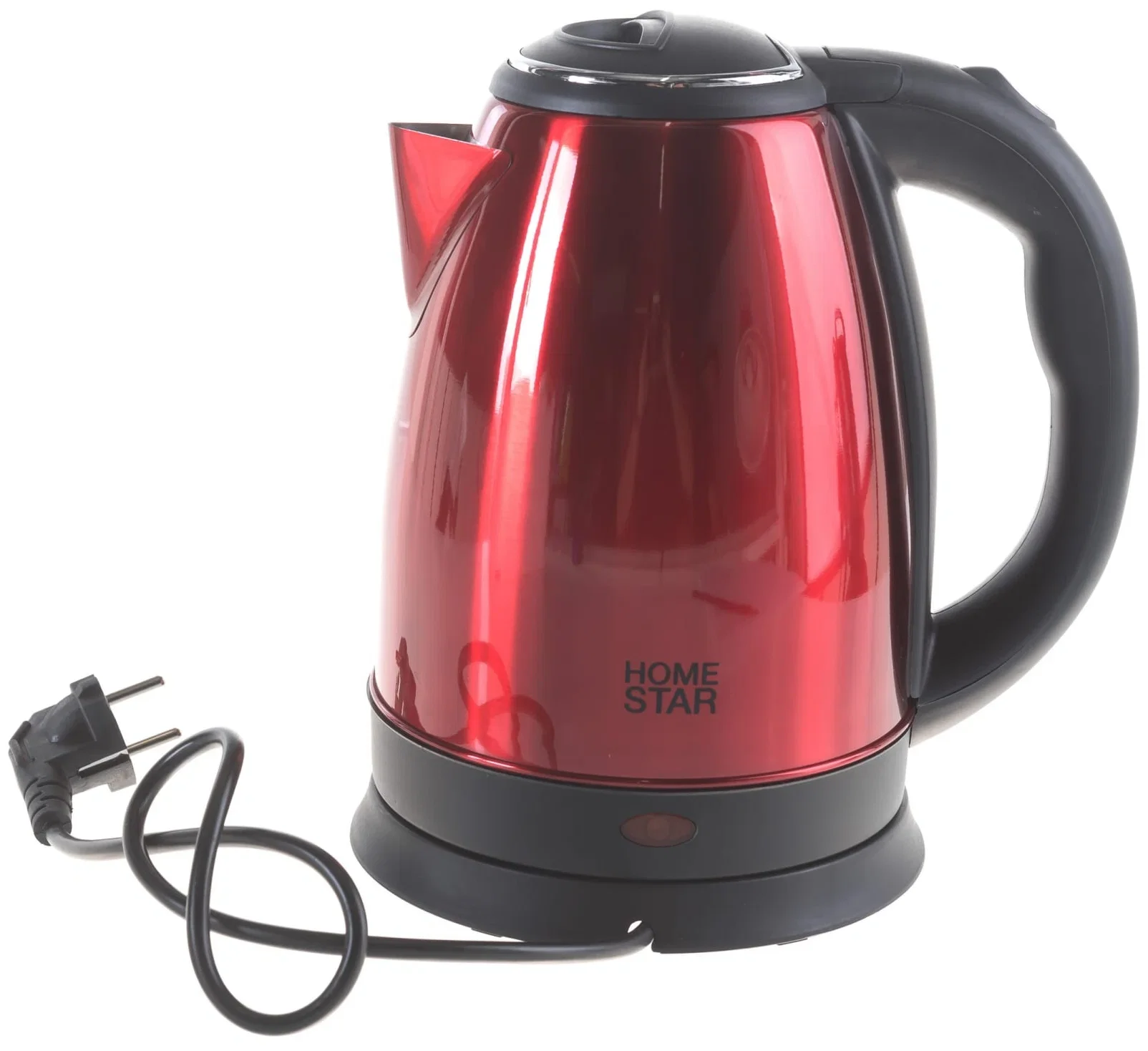 Чайник электрический Homestar HS-1010 красный, 1,8л, 1500Вт (в уп. 12 шт)