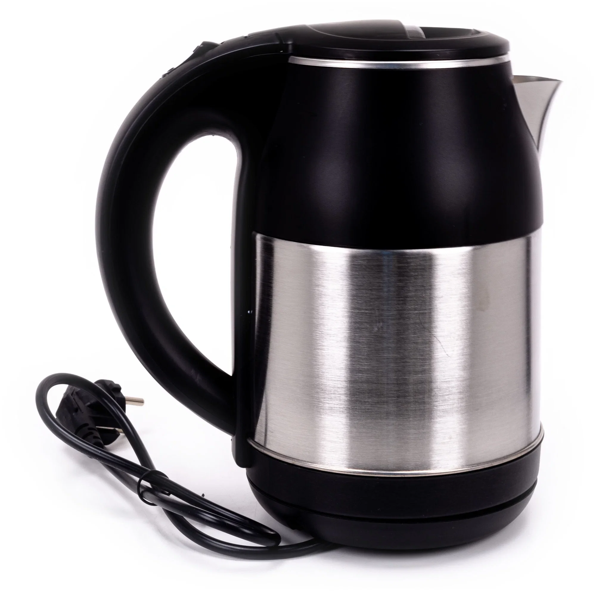 Чайник электрический Homestar HS-1034 1.8 л, нержавейка, черный (12)