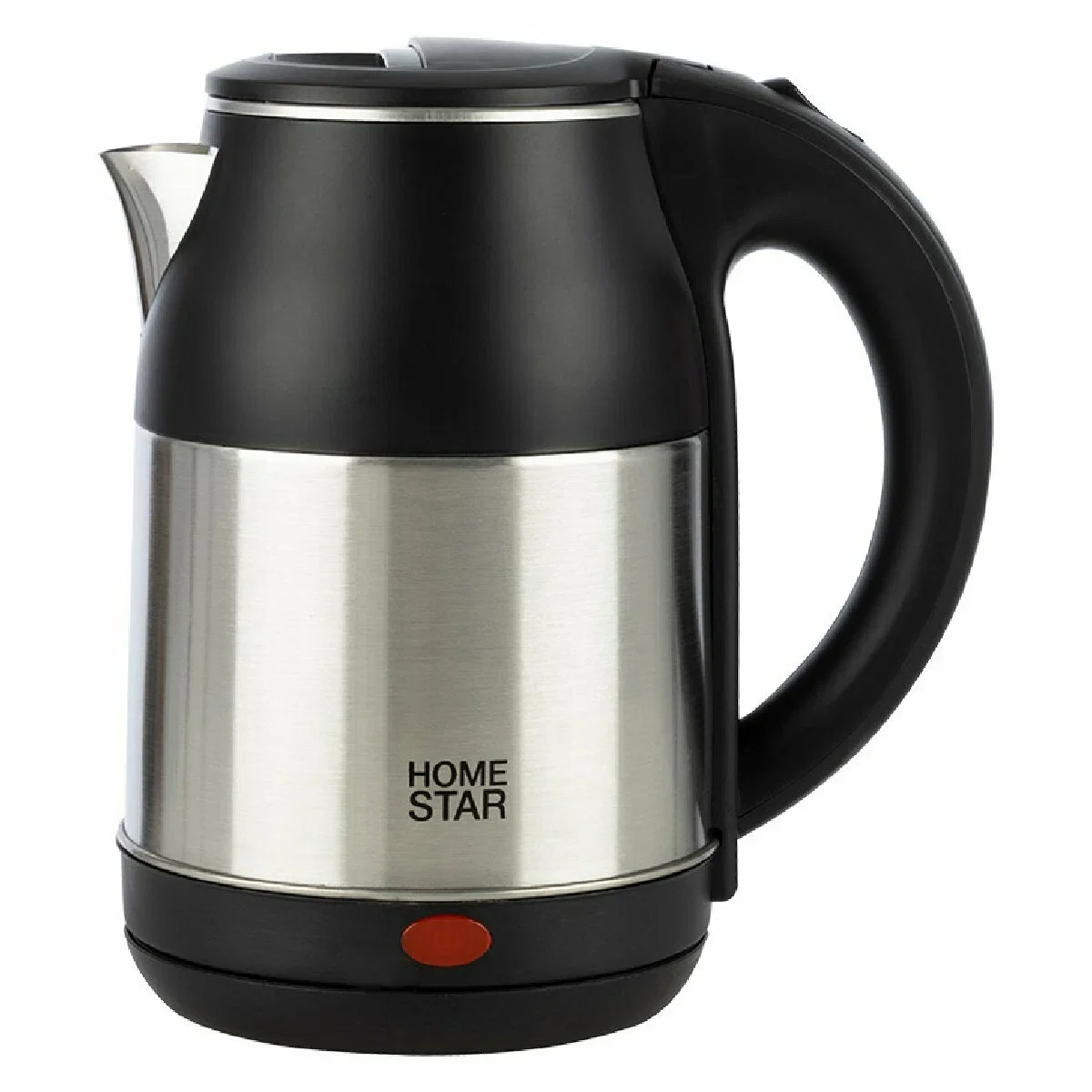 Чайник электрический Homestar HS-1034 1.8 л, нержавейка, черный (12)