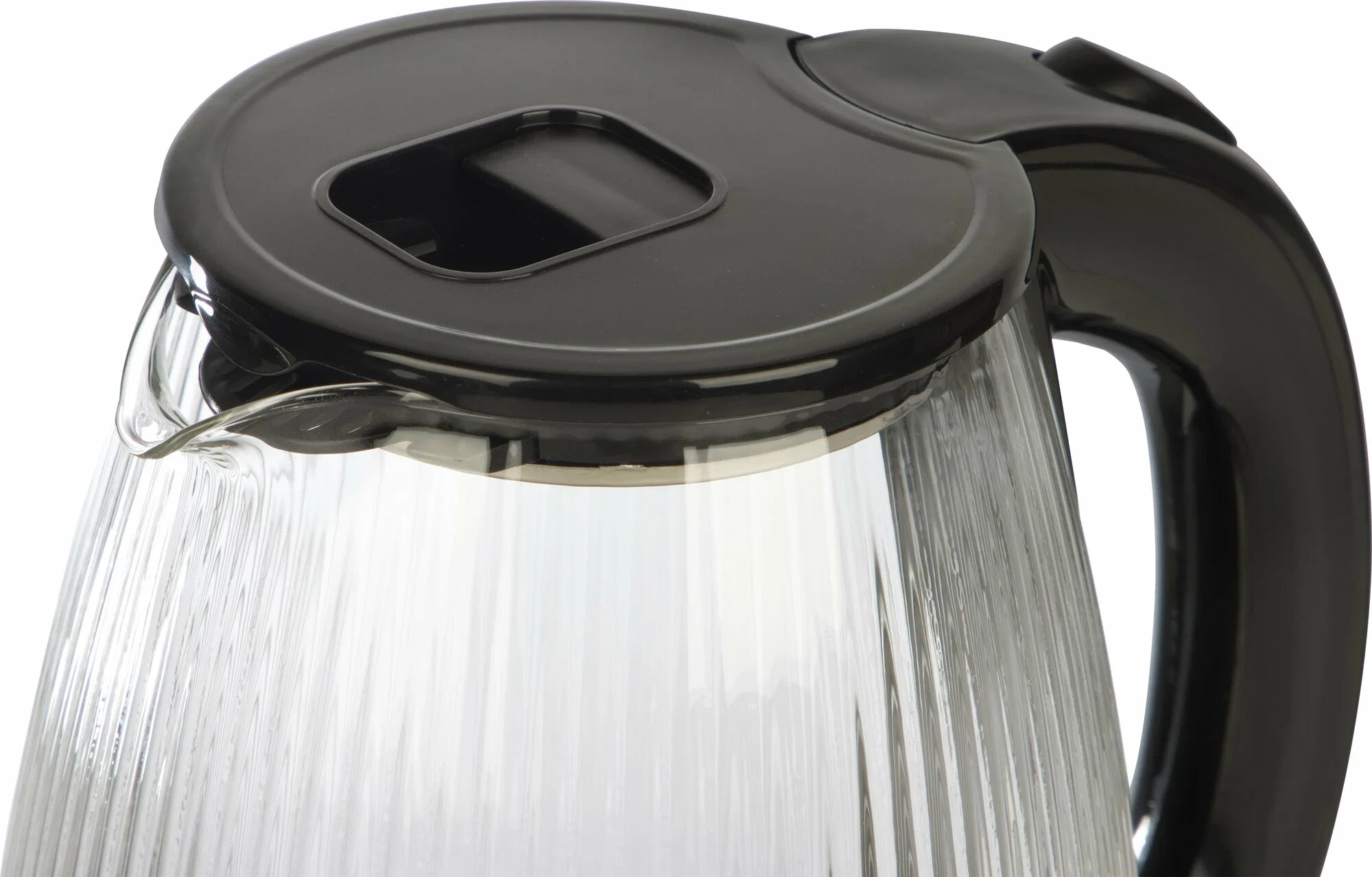 Чайник электрический Homestar HS-1045 1.8л, стекло, пластик, черный