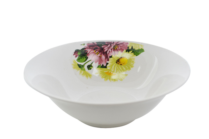 Lavenir Солнечный день Салатник 1100 мл, 22,5 см, 9" с9-6213# (эконом) фарфор
