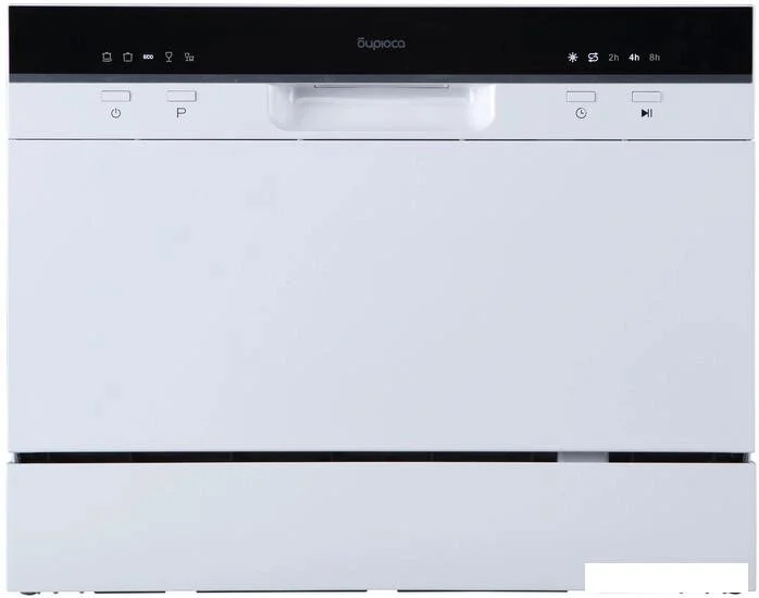 Посудомоечная машина Бирюса DWC-506/5 W, белый, 55 см, 6 компл., 49 дБ, класс A+