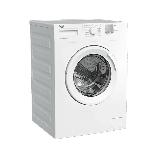 Стиральная машина Beko WRE6511BWW (R) белый, загрузка фронтальная 6 кг, 1000 об/мин., класс: А