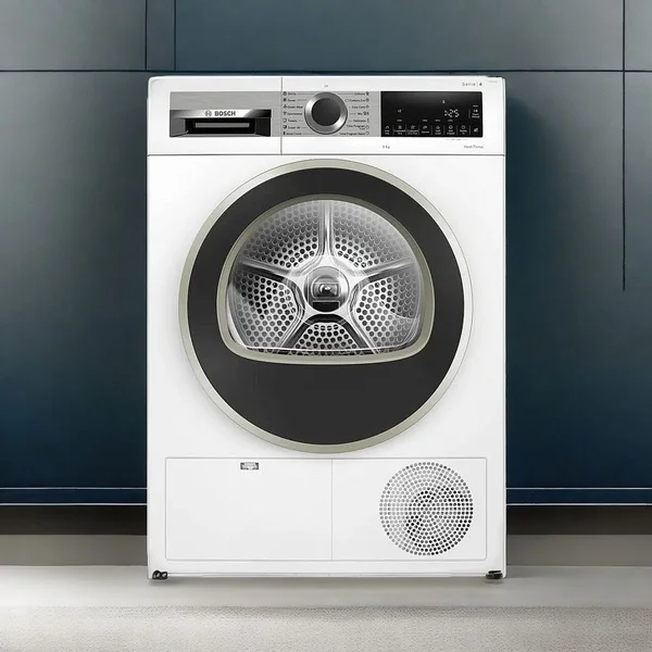 Сушильная машина Bosch WQG1420AME белый, 9 кг, сушка - конденсационная, программ - 15, 59.8 x 84.2 x 64.8 см