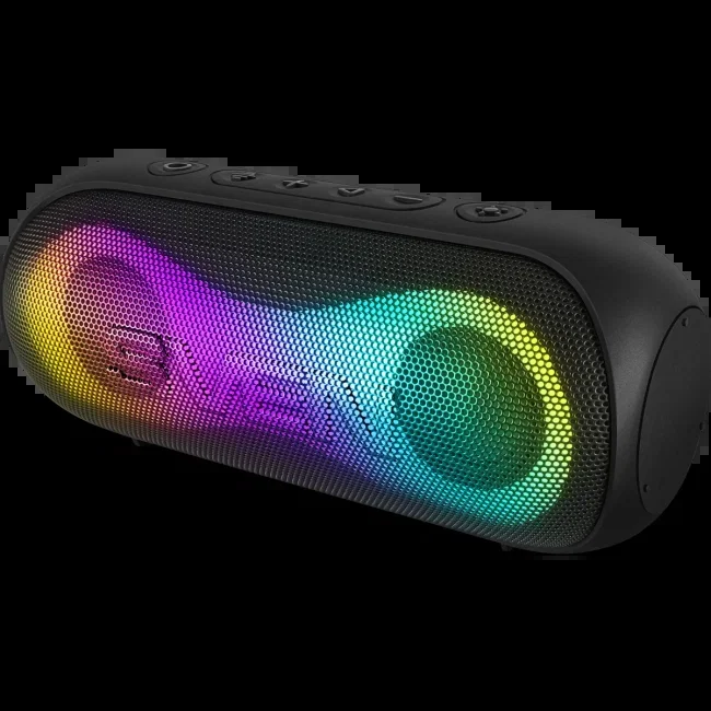 Портативная акустика SVEN PS-165, черный (16 Вт, Waterproof (IPx6), TWS, Bluetooth, microSD, 3000мА*ч)