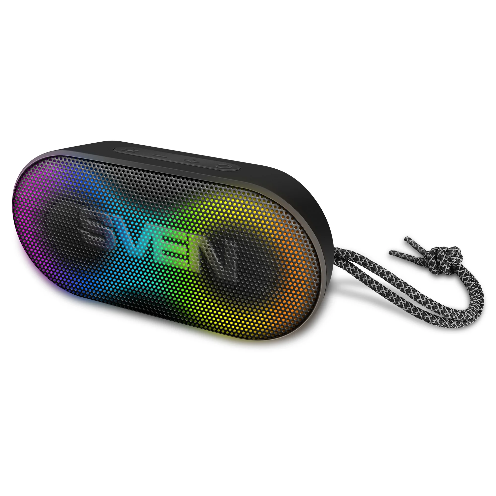 Портативная акустика SVEN PS-99, черный (10 Вт, Waterproof (IPx5), TWS, Bluetooth, 1800мА*ч)