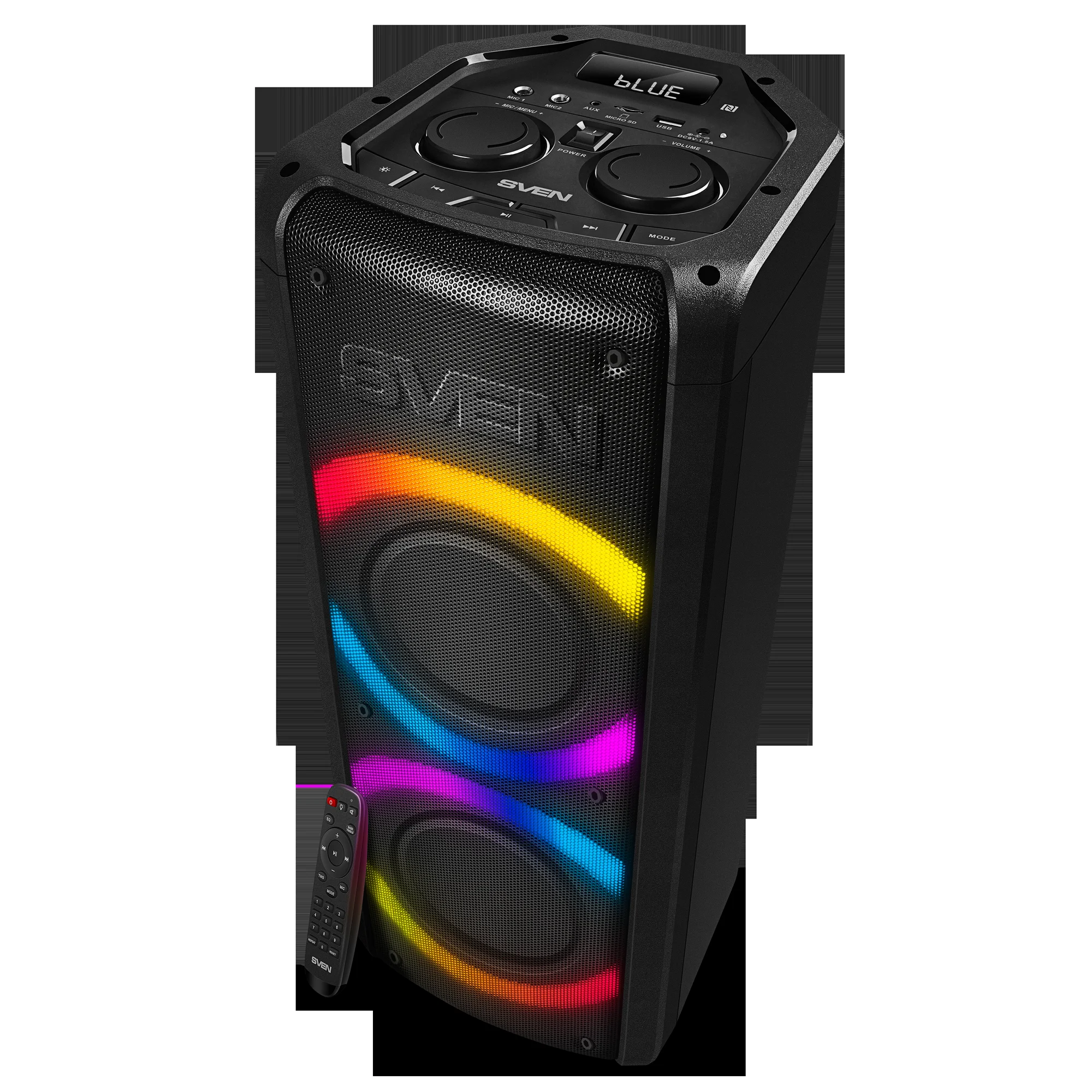 Портативная акустика SVEN АС PS-710 черный 100 Вт Bluetooth