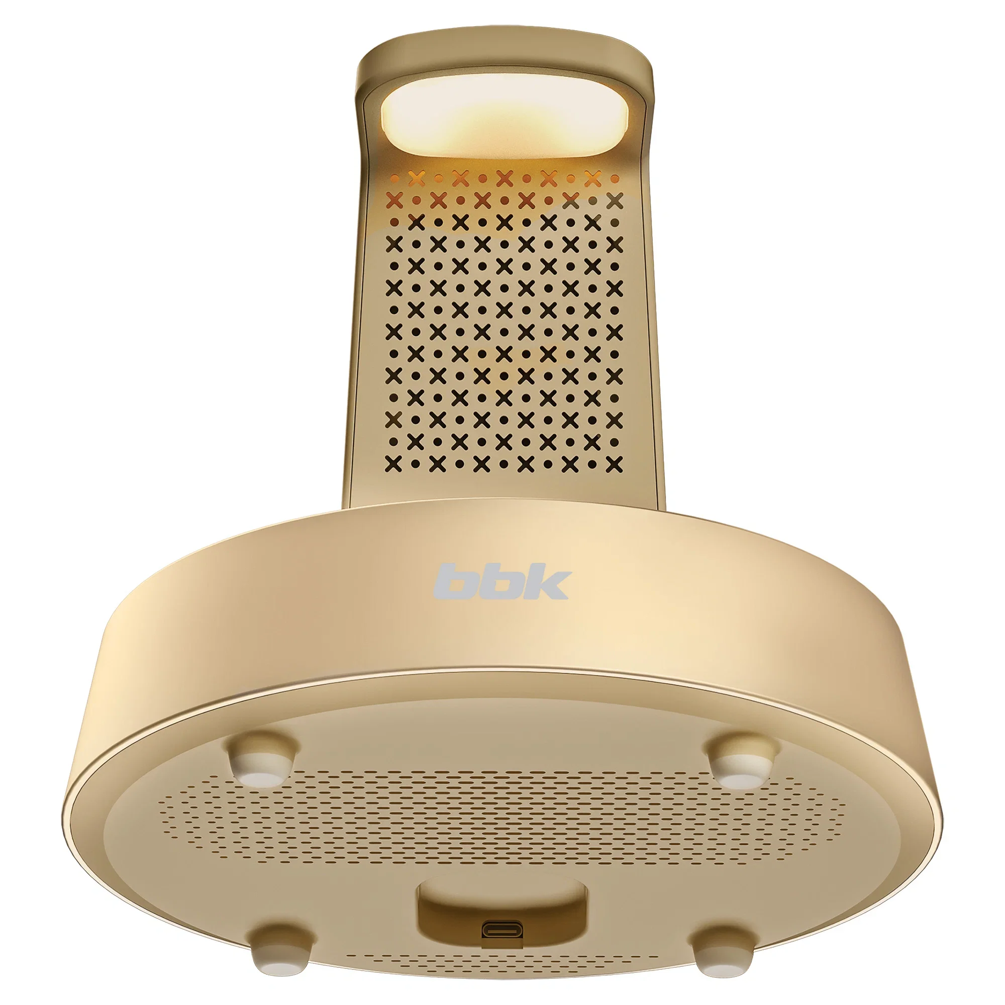 Портативная колонка BBK BTA1110 золотистый 10W 2.0 BT 10м 1800mAh