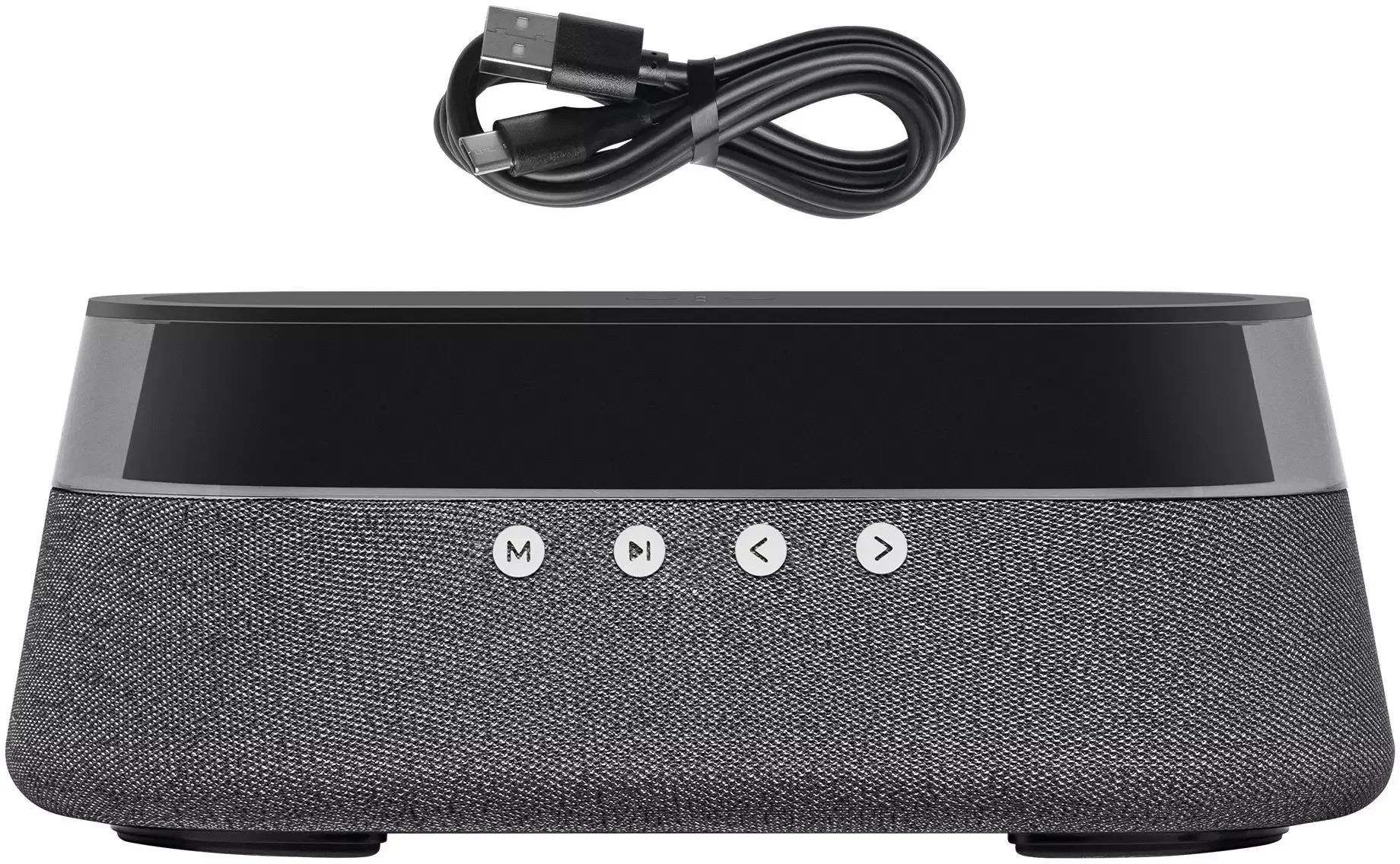 Портативная колонка BBK BTA1212 черный 10W 2.0 BT 10м 1800mAh
