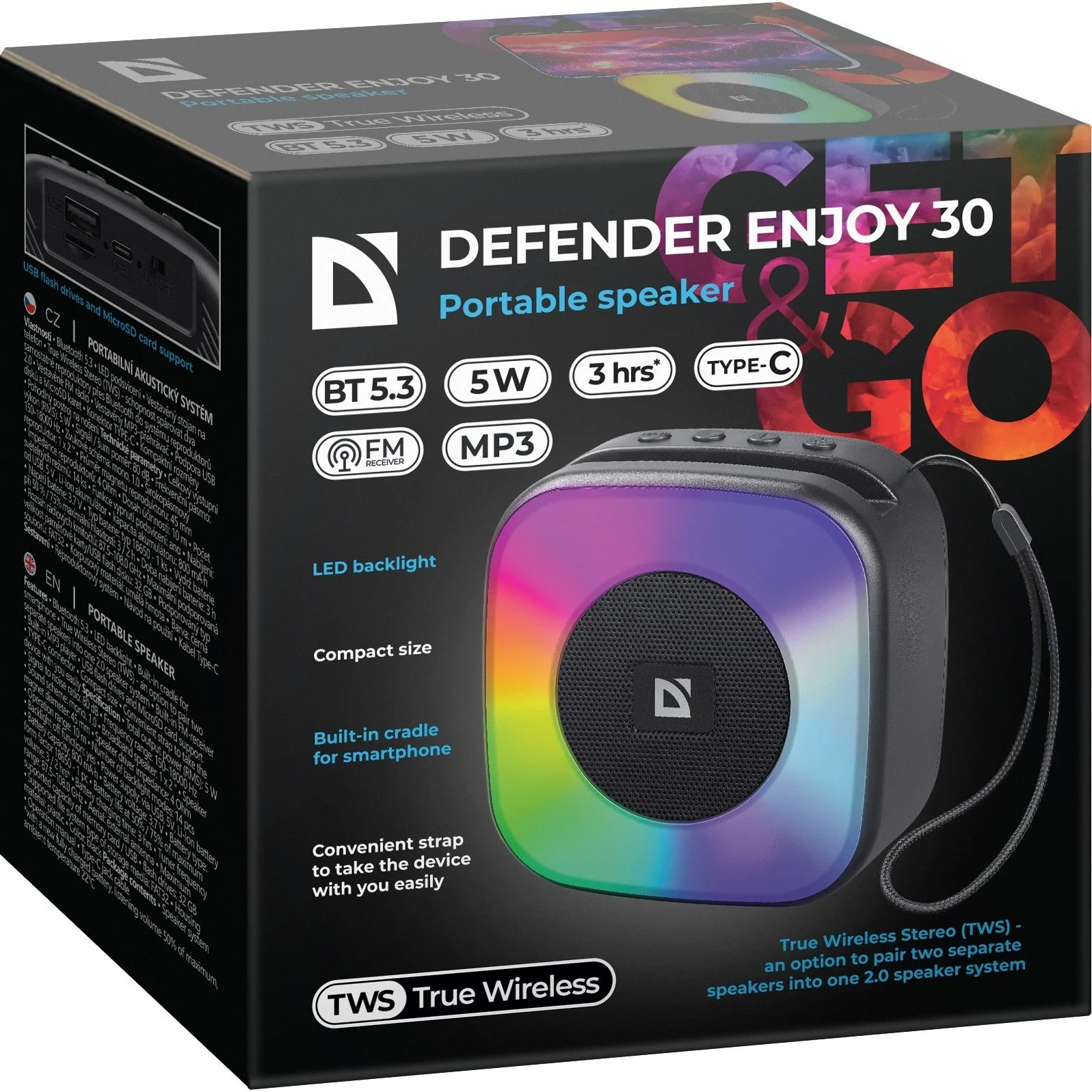 Портативная колонка Defender Enjoy 30